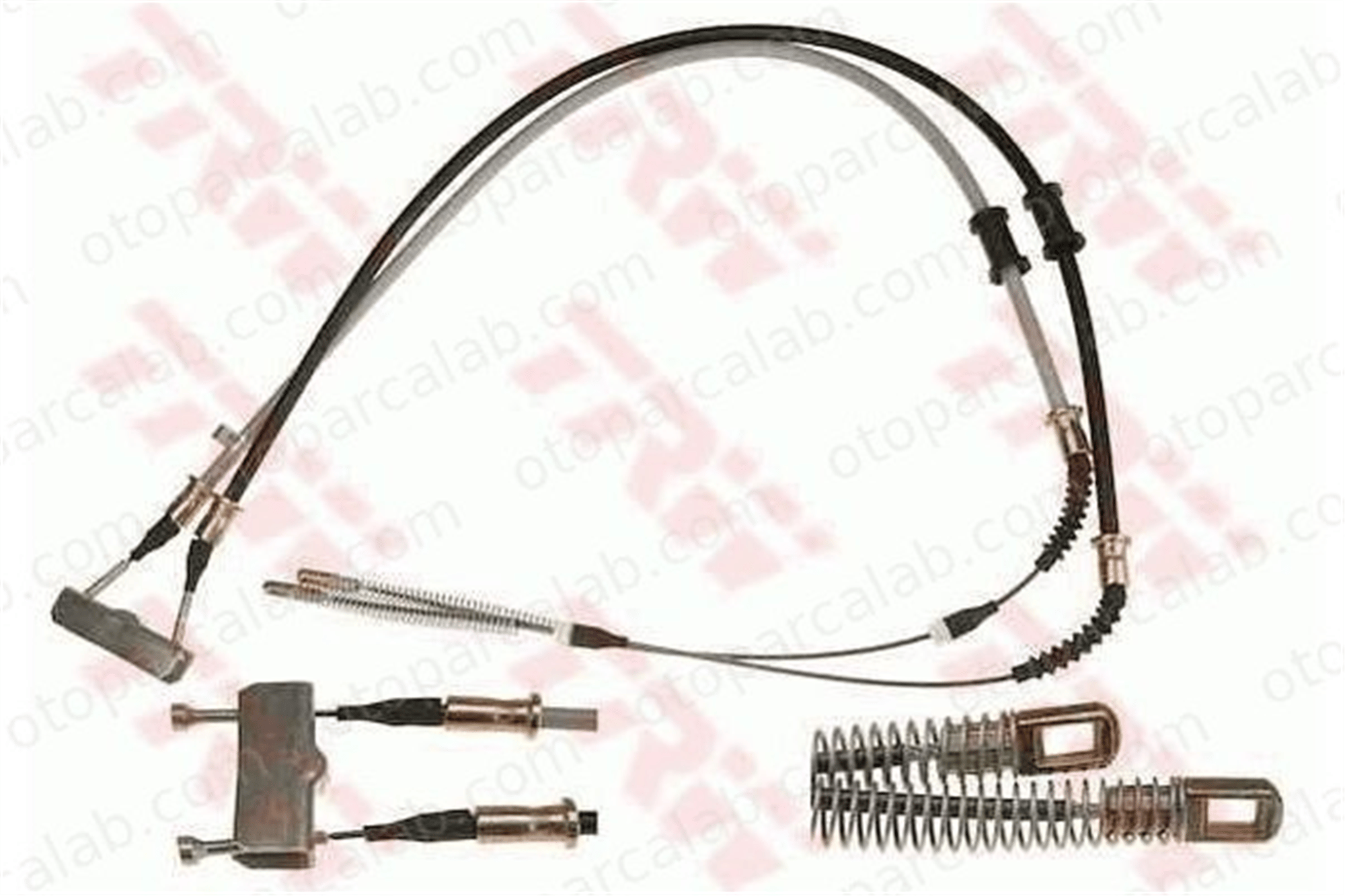AKD OP158104 El Fren Teli Arka Sağ veya Sol OPEL ASTRA F Station wagon ASTRA F Kombi van 522640 522600