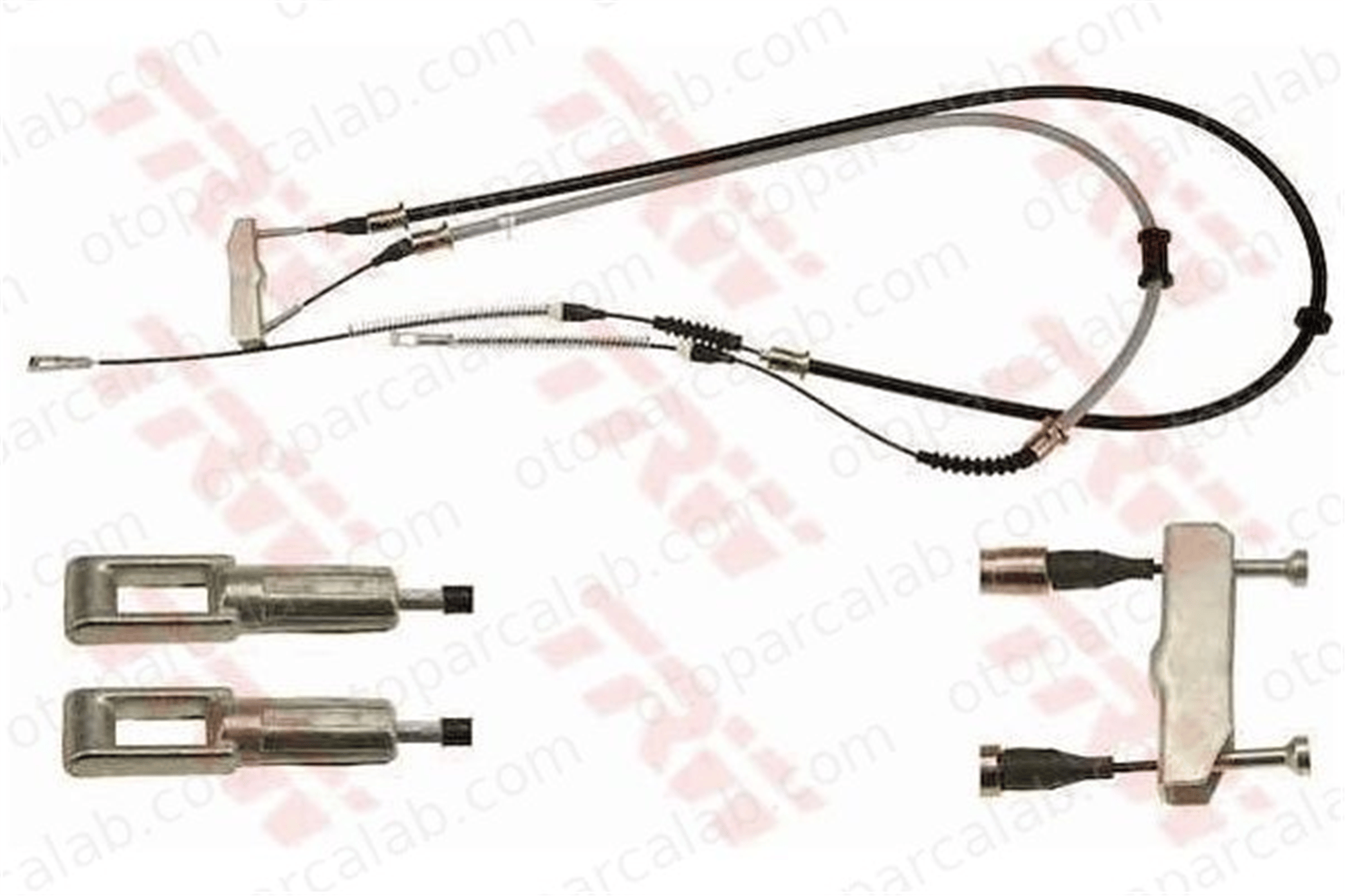 AKD OP158105 El Fren Teli Arka Sağ veya Sol OPEL ASTRA F ASTRA F Hatchback 522641 522603