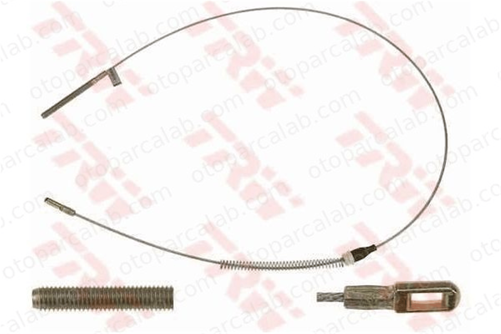AKD OP158116 El Fren Teli Arka Sağ OPEL CORSA B TIGRA 522614 522642