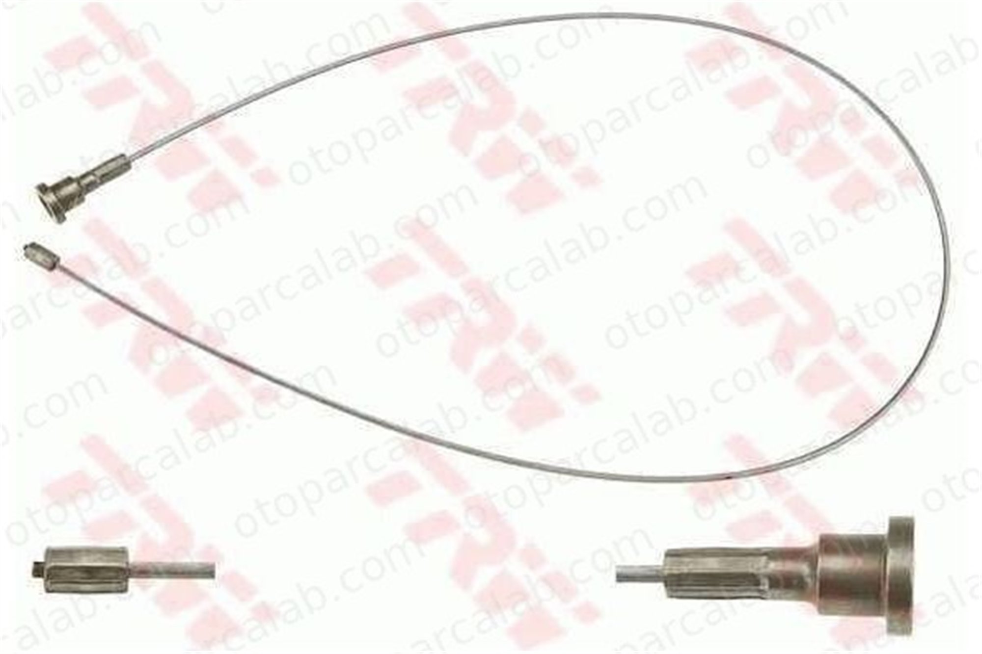 AKD OP158121 El Fren Teli Arka Sağ OPEL CORSA C Kasa/eğik arka TIGRA TwinTop 522449 90576454