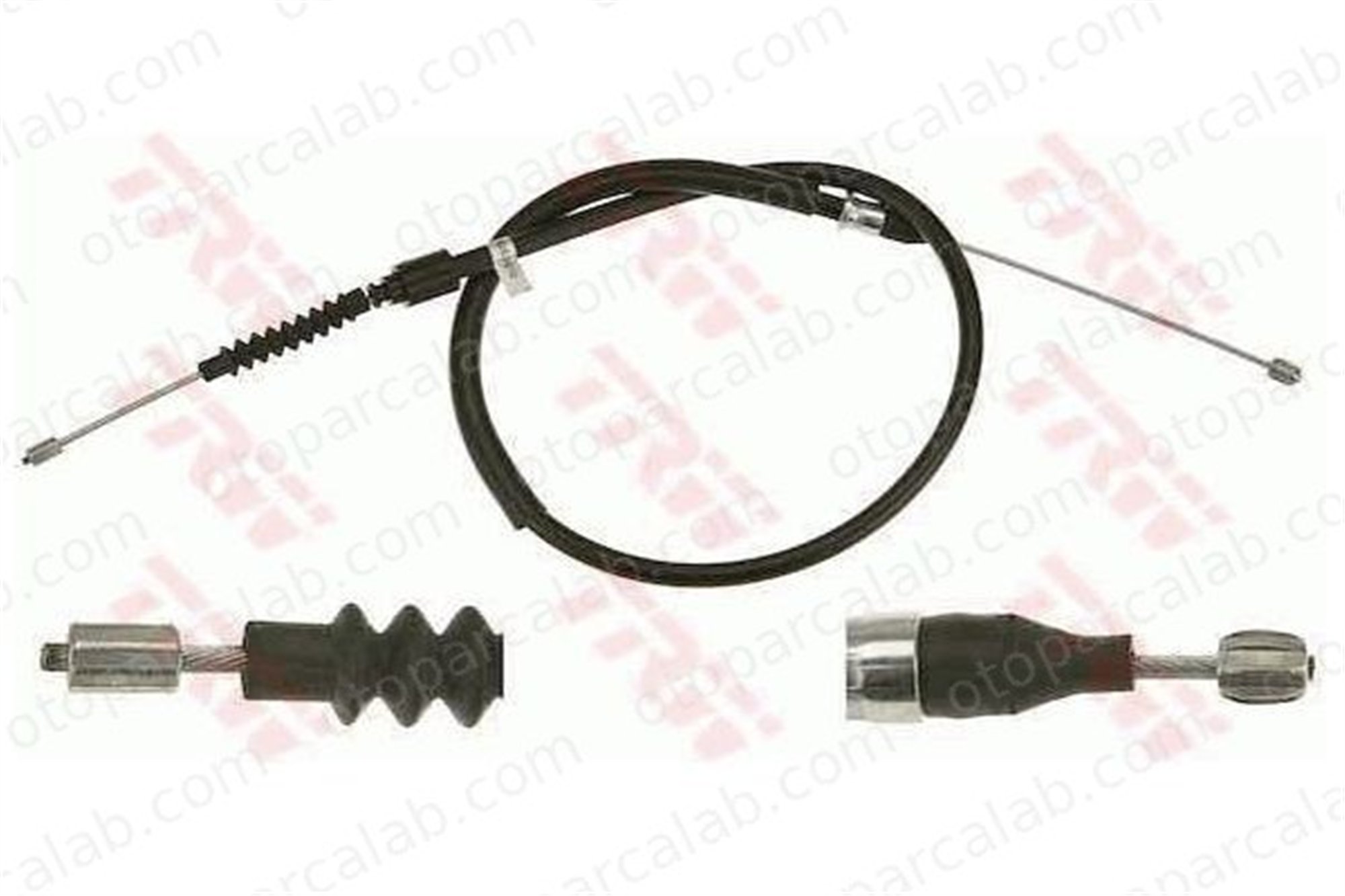 AKD OP158140 El Fren Teli Arka Sol OPEL CORSA C Kasa/eğik arka CORSA C 522655 24443834