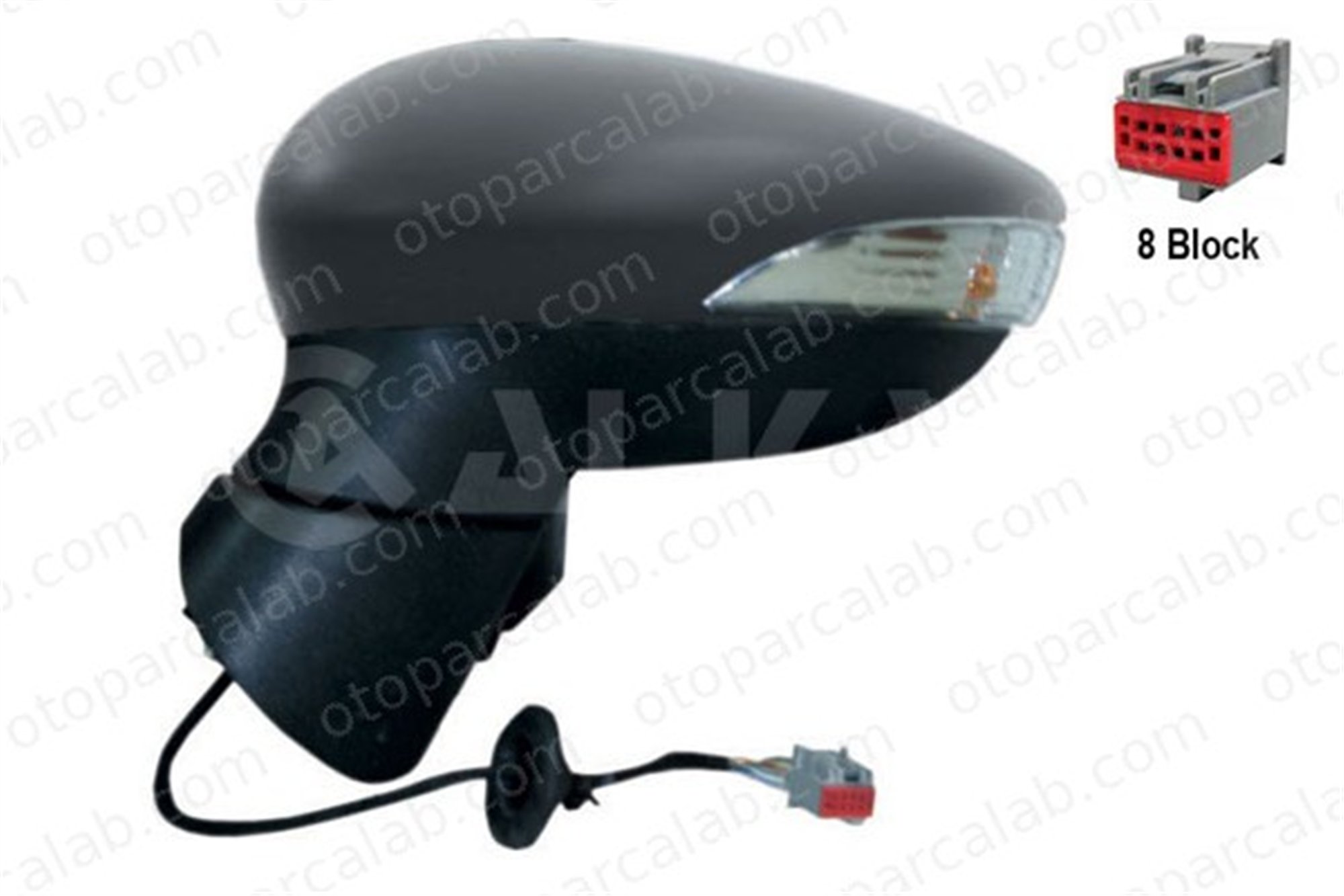 ALKAR 6115394 Dikiz Aynası Dış Sol FORD FIESTA VI 1531440 1542155