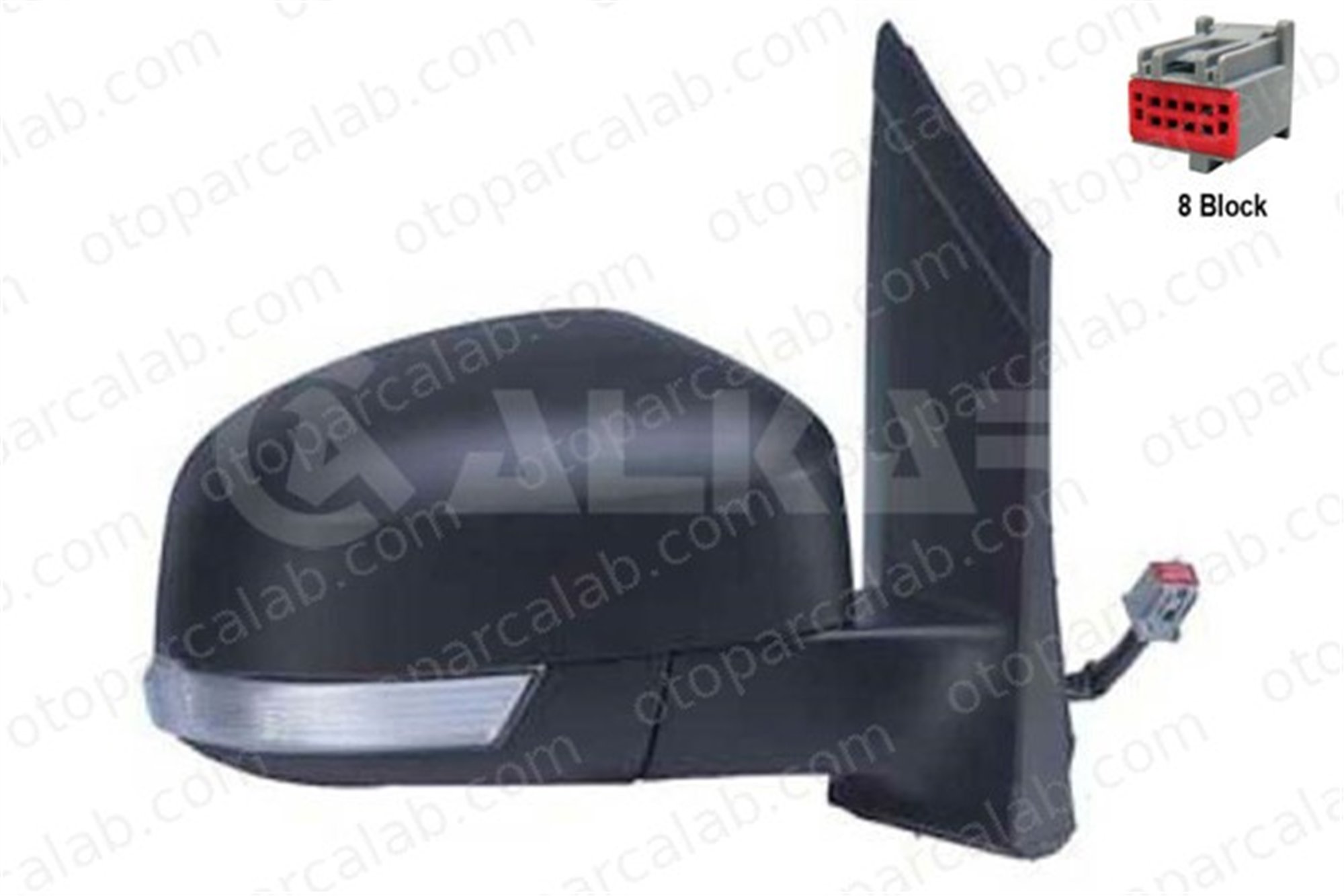 ALKAR 6122401 Dikiz Aynası Dış Sağ FORD FOCUS II FOCUS II Turnier 1610043 1610119