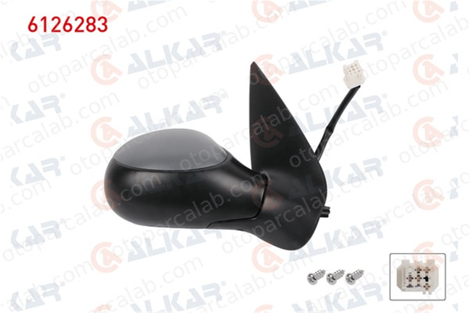 ALKAR 6126283 Dikiz Aynası Dış Sağ PEUGEOT 206 Hatchback 206 Van 8148YK 8154JE