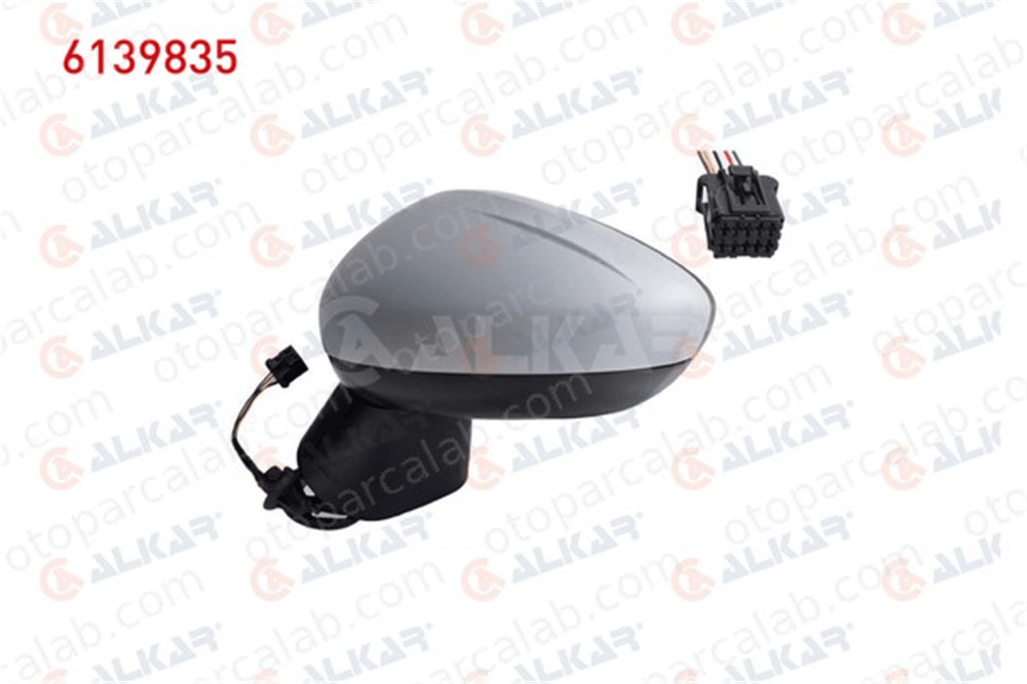 ALKAR 6139835 Dikiz Aynası Dış Sol OPEL CROSSLAND X / CROSSLAND 13466842 13466843