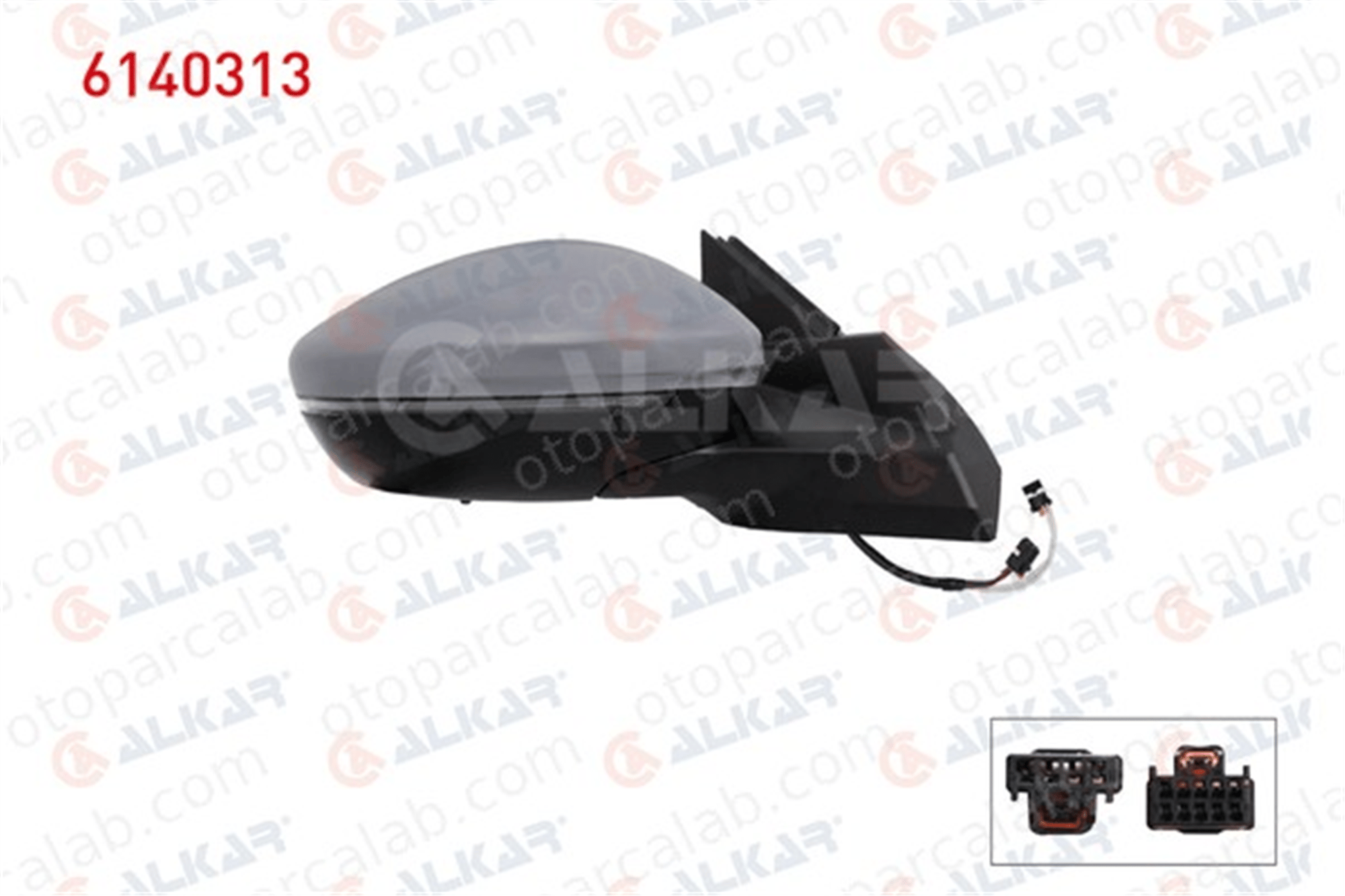 ALKAR 6140313 Dikiz Aynası Dış Sağ PEUGEOT 2008 II 98271323XT 98271327XT