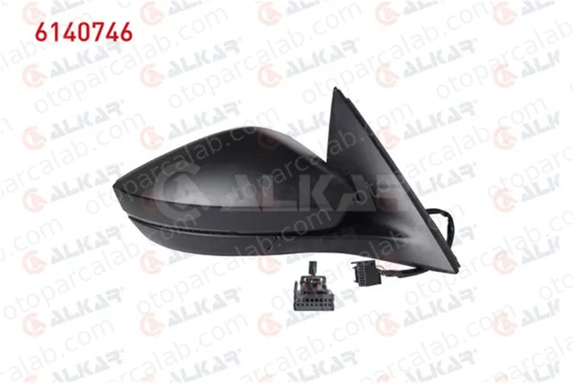 ALKAR 6140746 Dikiz Aynası Dış Sağ SKODA KAMIQ SCALA 654949101 654949102