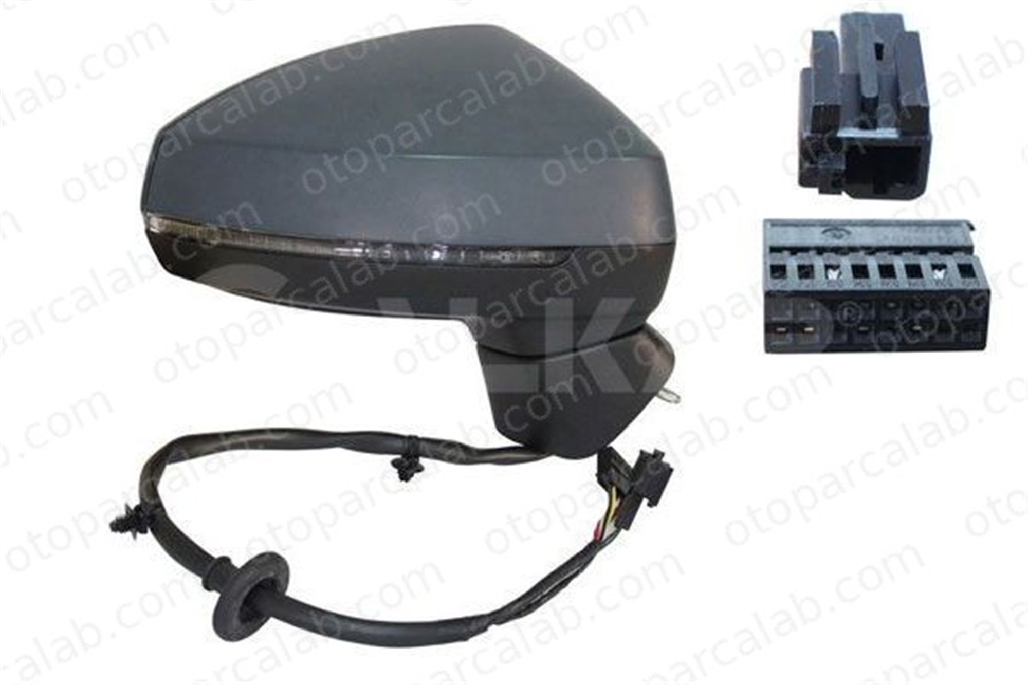 ALKAR 6140782 Dikiz Aynası Dış Sağ AUDI A3 Sportback A3 8V0857527DGRU 8V0857528DGRU