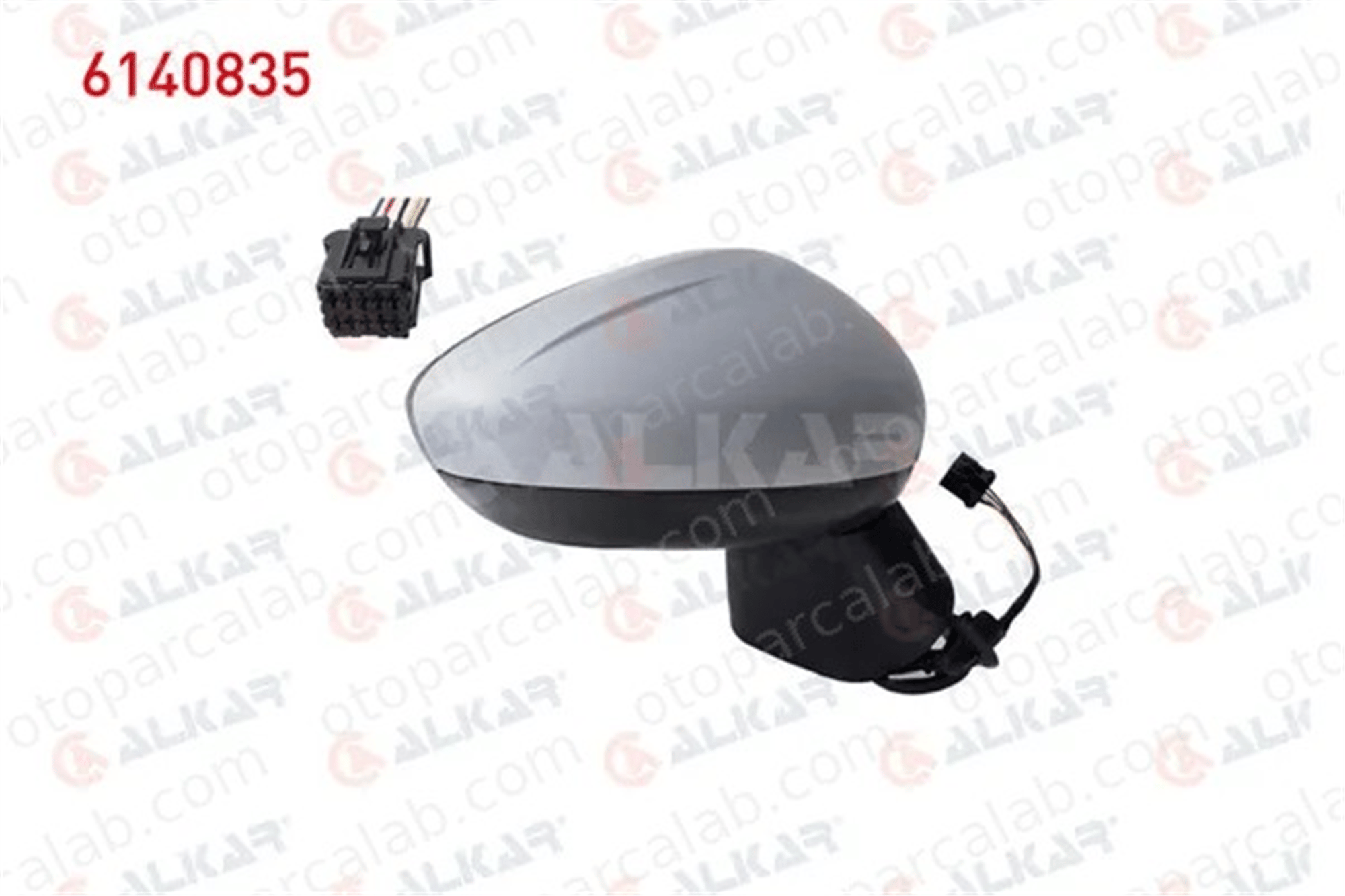 ALKAR 6140835 Dikiz Aynası Dış Sağ OPEL CROSSLAND X / CROSSLAND 13466842 13466843