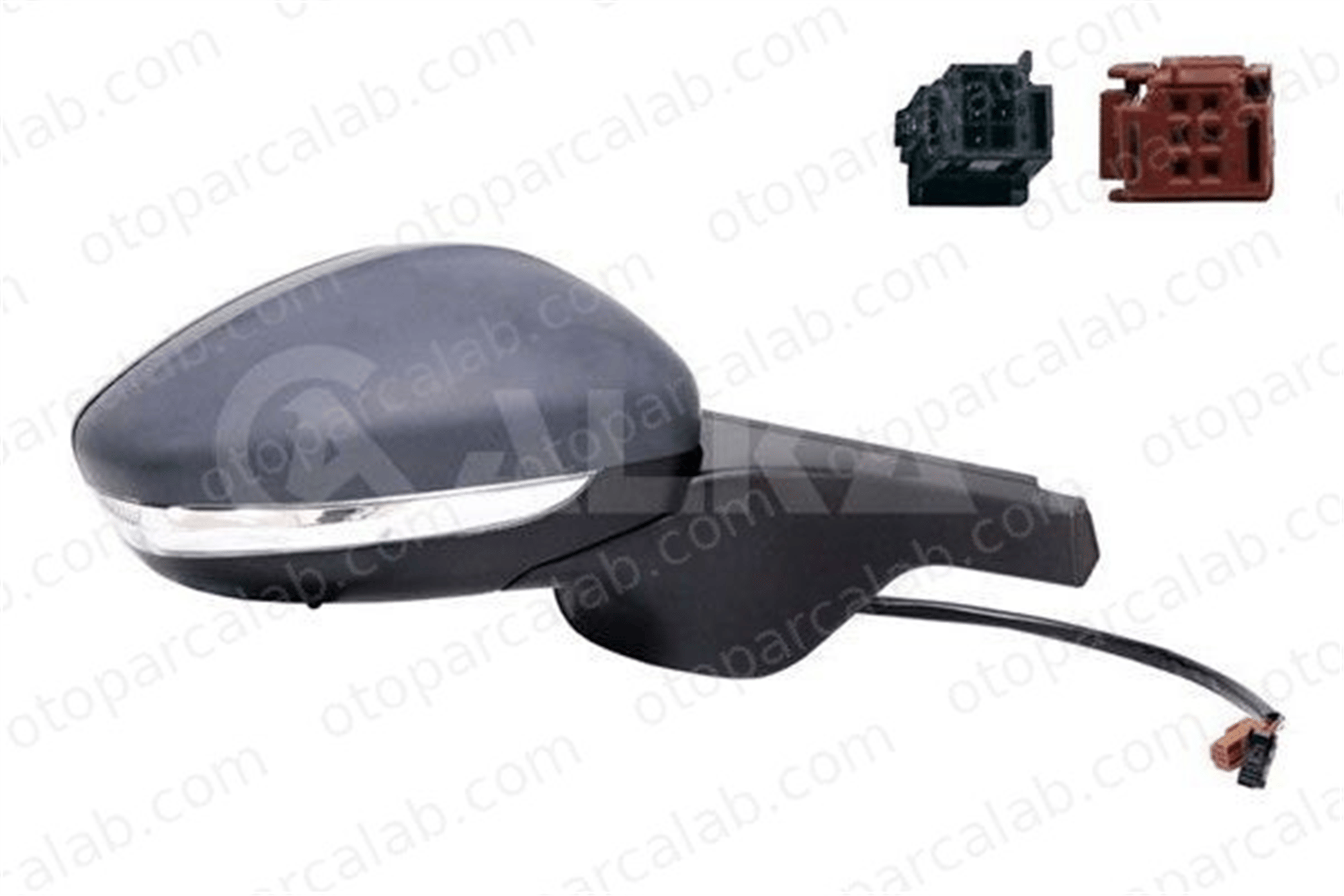 ALKAR 6140881 Dikiz Aynası Dış Sağ CITROËN C3 III 1607512580 1607512680