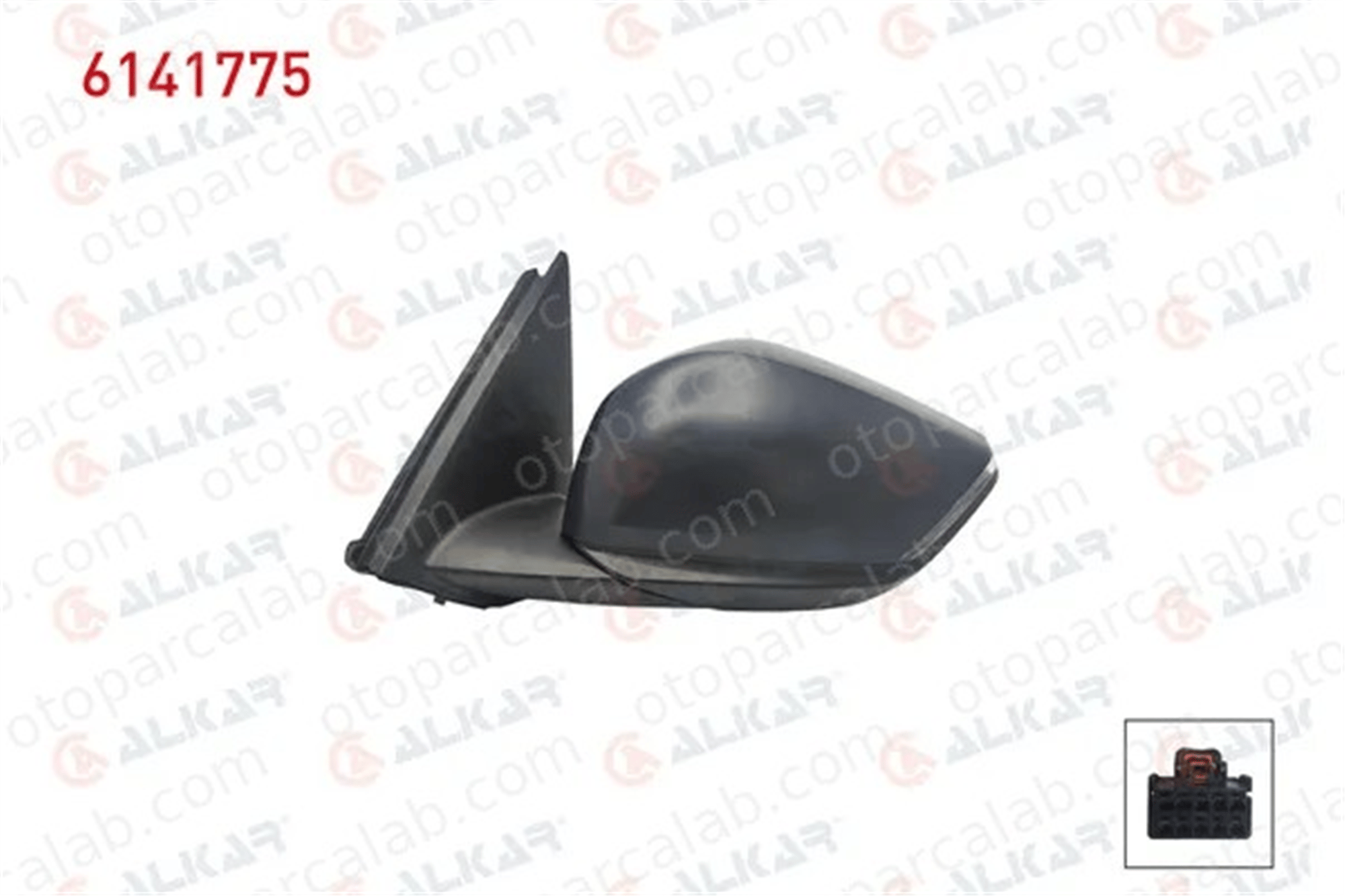 ALKAR 6141775 Dikiz Aynası Dış Sol CITROËN C4 X C4 III 98340963XT 98340964XT