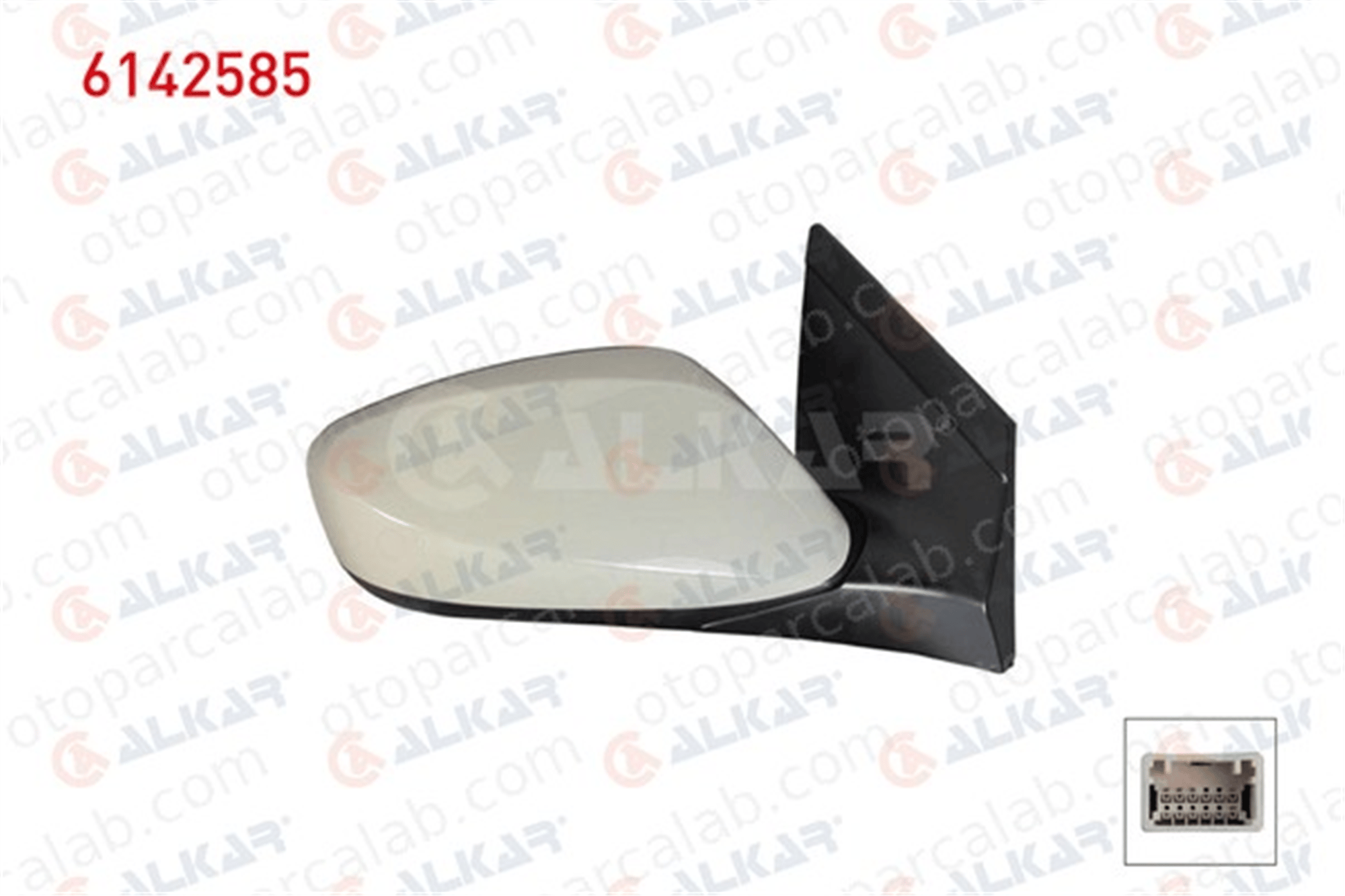 ALKAR 6142585 Dikiz Aynası Dış Sağ HYUNDAI i30 i30 Coupe 87610A6030 87610