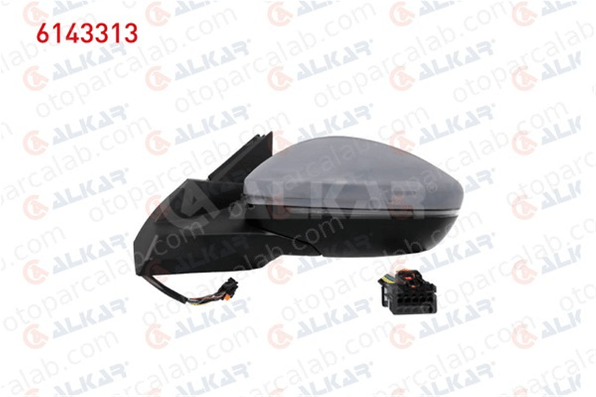 ALKAR 6143313 Dikiz Aynası Dış Sol PEUGEOT 2008 II 982620311T 98271325XT