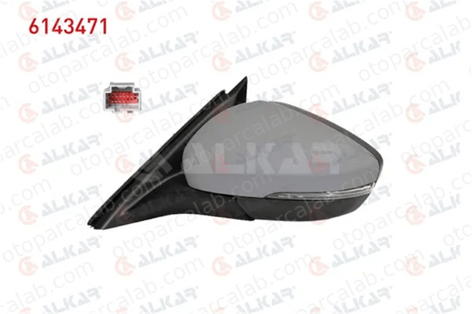 ALKAR 6143471 Dikiz Aynası Dış Sol FORD FOCUS IV FOCUS IV Turnier 2195779 2195787