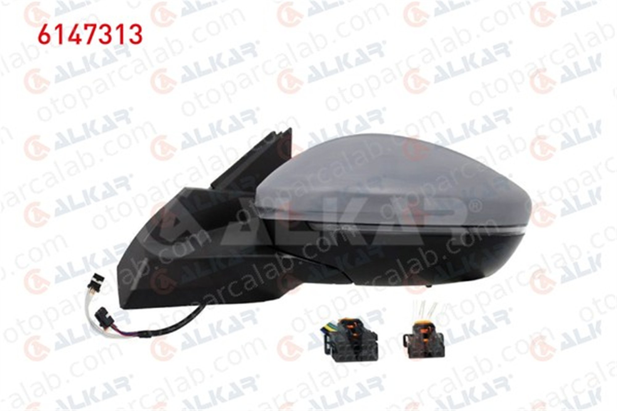ALKAR 6147313 Dikiz Aynası Dış Sol PEUGEOT 2008 II 98271326XT 98271330XT