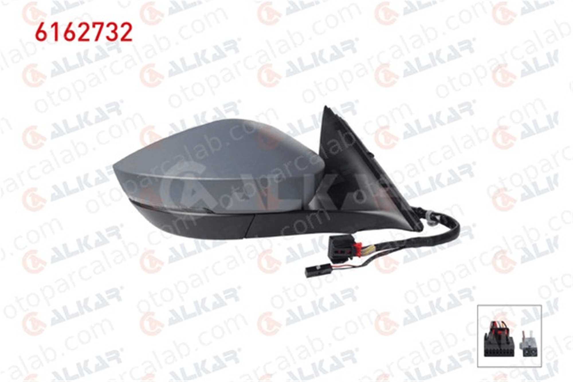 ALKAR 6162732 Dikiz Aynası Dış Sağ SKODA OCTAVIA IV Combi OCTAVIA IV 5E3857521 5E3857522