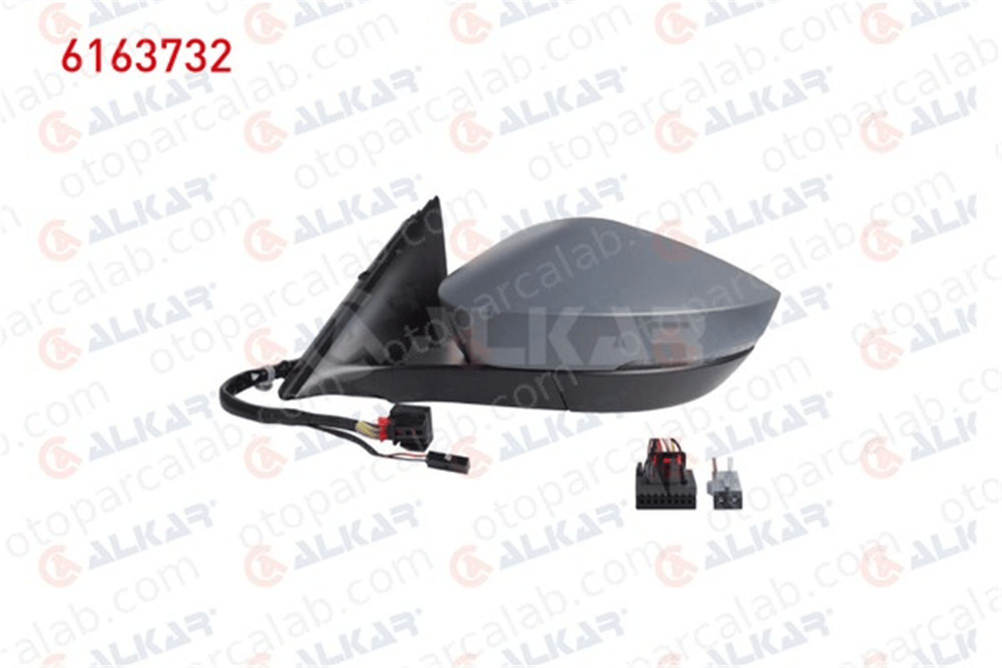 ALKAR 6163732 Dikiz Aynası Dış Sol SKODA OCTAVIA IV Combi OCTAVIA IV 5E3857521 5E3857522