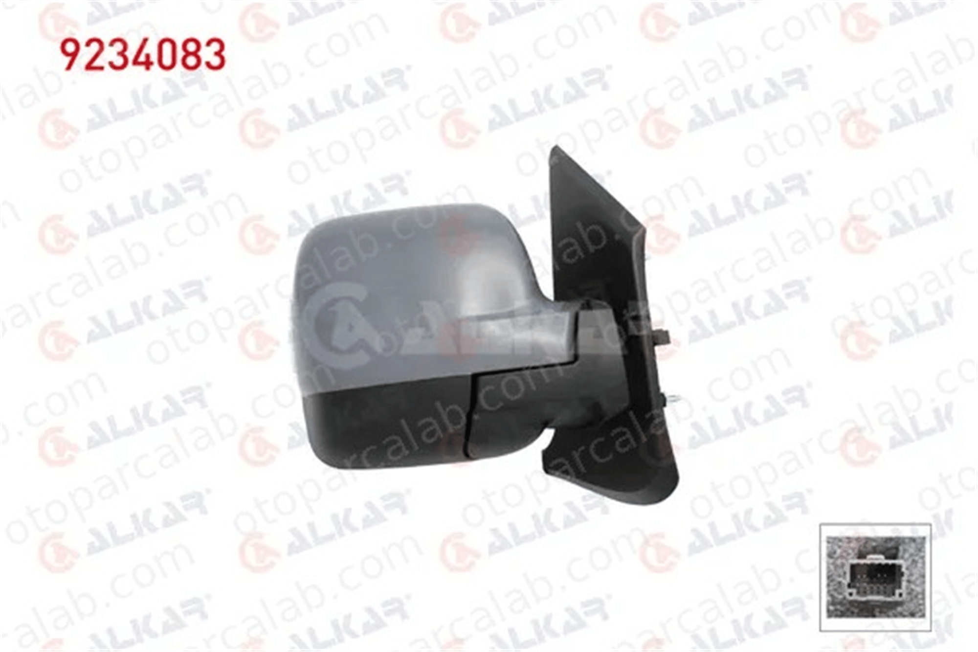 ALKAR 9234083 Dikiz Aynası Dış Sağ RENAULT TRAFIC III Minibüs/Otobüs TRAFIC III Panelvan/Van 963011804R 963022059R