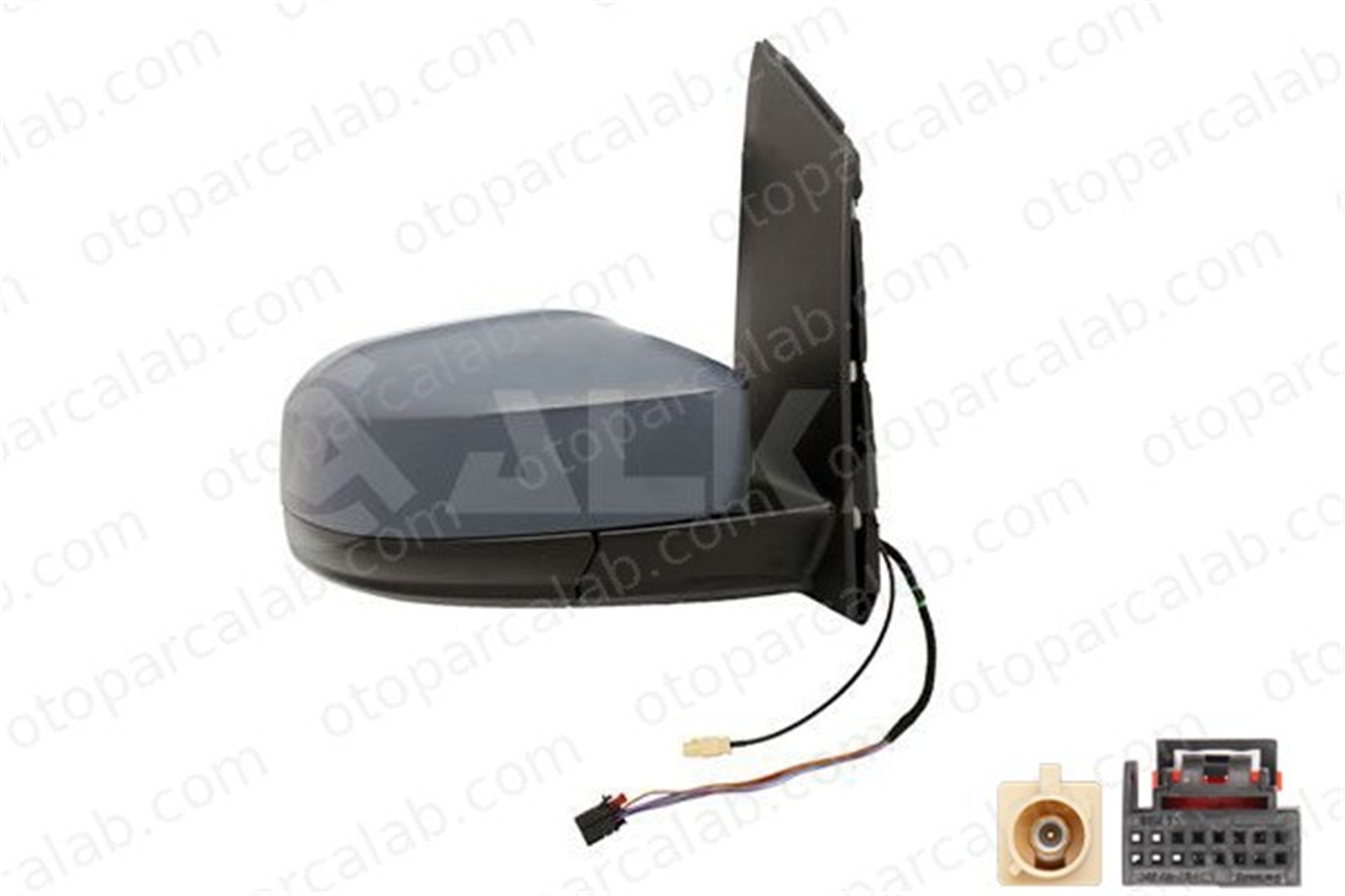 ALKAR 9242877 Dikiz Aynası Dış Sağ VW CADDY IV Kasa/büyük limuzin CADDY IV MPV 2K5857408A 2K5035526T