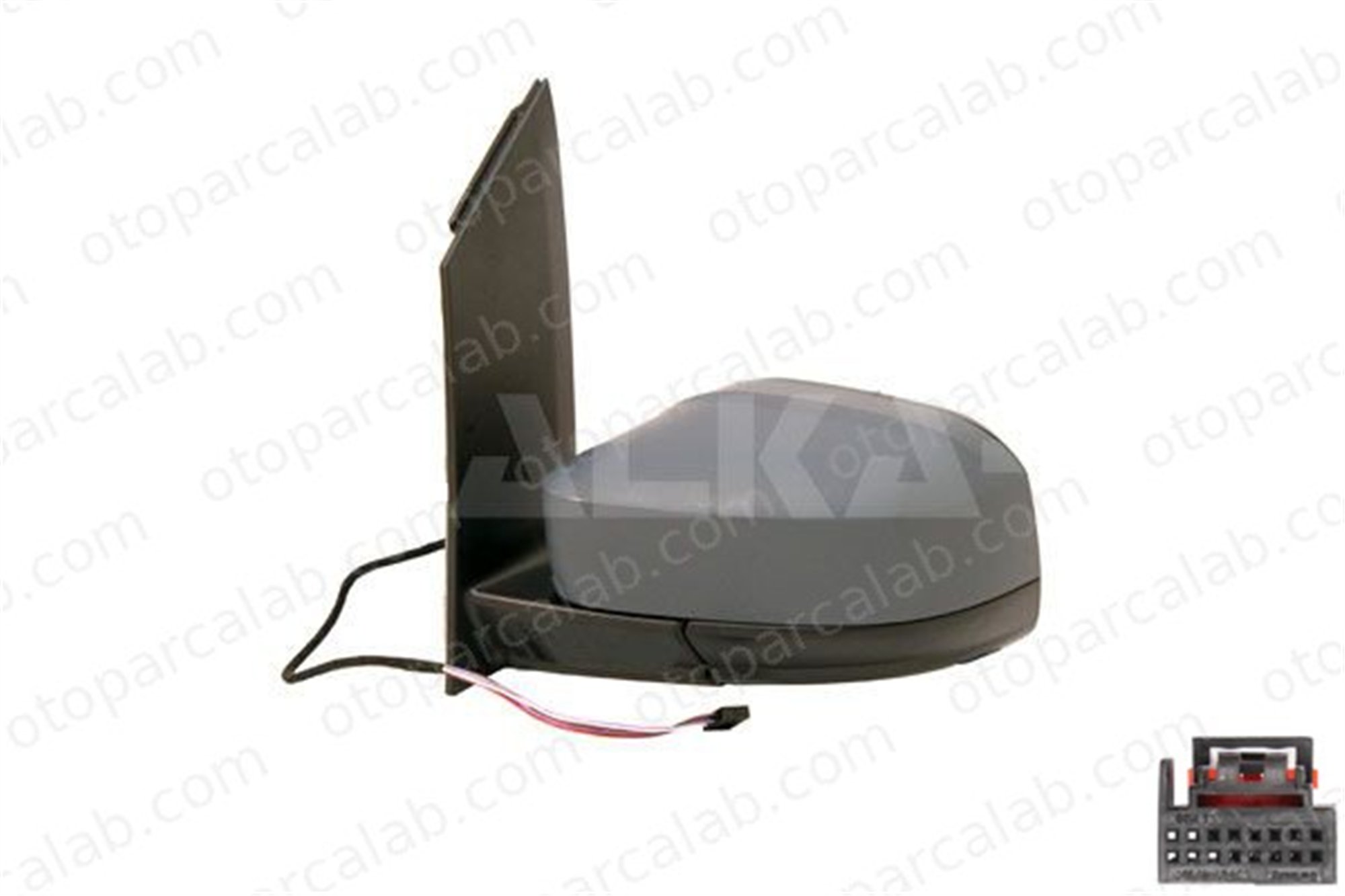 ALKAR 9243877 Dikiz Aynası Dış Sol VW CADDY IV Kasa/büyük limuzin CADDY IV MPV 2K5857407D 2K5857407D9B9