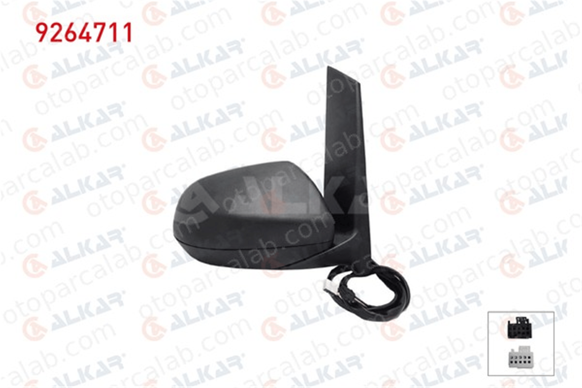 ALKAR 9264711 Dikiz Aynası Dış Sağ MERCEDES-BENZ VITO Mixto VITO Tourer A44781100009051 A44781101009051