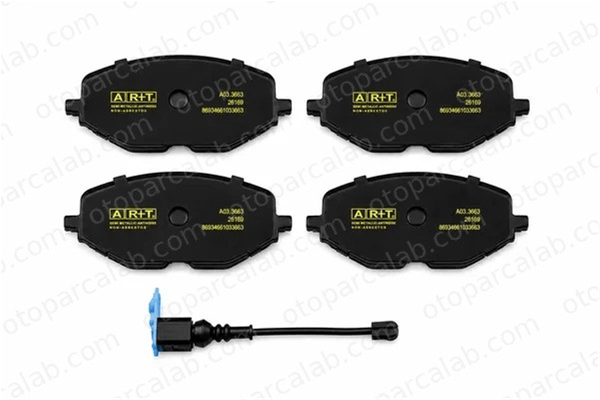 ART A03.3663 Fren Disk Balata Ön SEAT LEON LEON Sportstourer 5WA698151Q 5WA698151