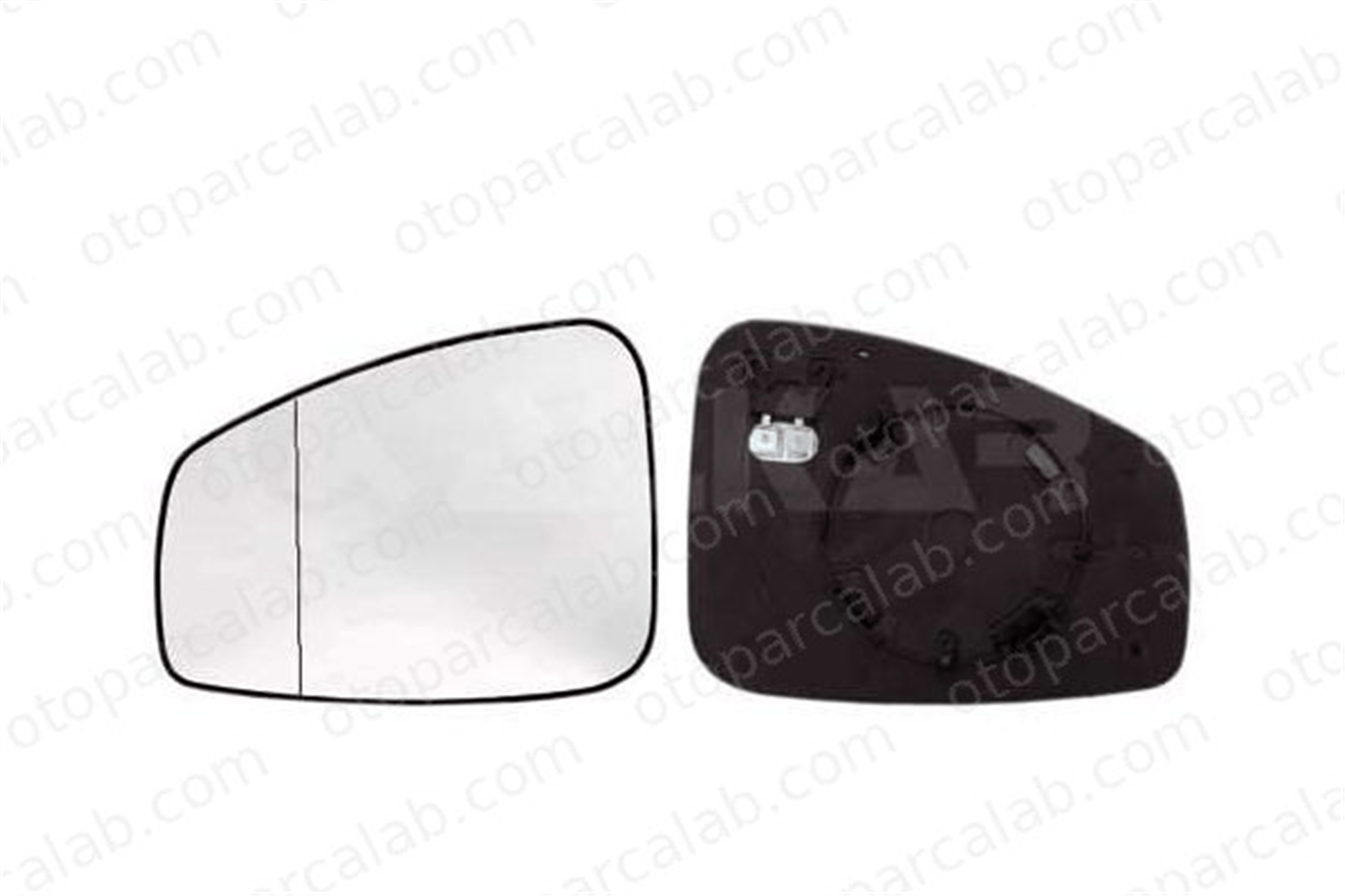 ART MG002.2316 Ayna Camı Dış Sol RENAULT MEGANE III Hatchback MEGANE III Coupe 963660005R