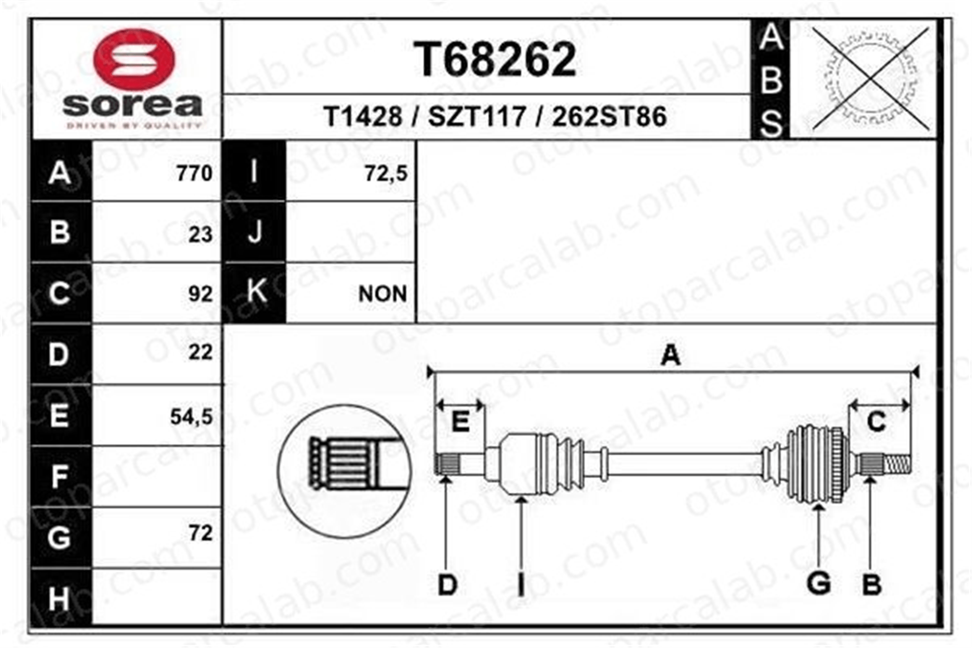 ASPART 1DSH1206 Aks Komple Ön Sağ SUZUKI SWIFT II Hatchback 4410180E21