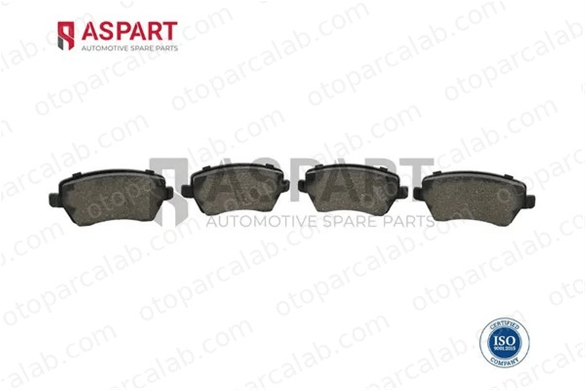 ASPART 3BPA1197 Fren Disk Balata Ön DACIA DUSTER RENAULT CLIO III 410608481R 410601817R