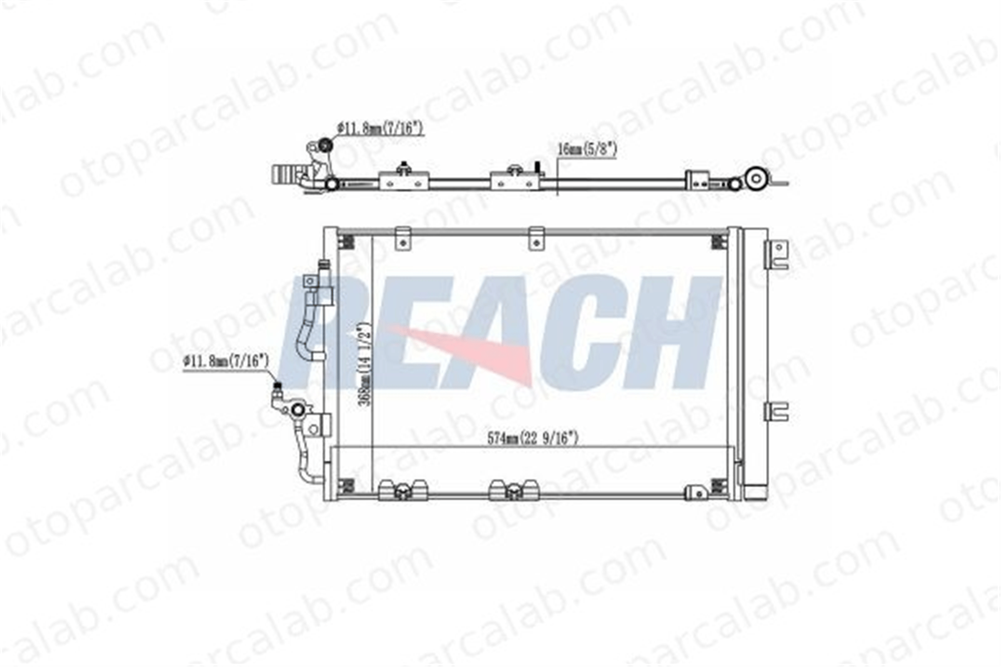 ASPART 6CAC1081 Klima Radyatörü OPEL ASTRA H Station wagon ZAFIRA / ZAFIRA FAMILY B 1850097 93178959