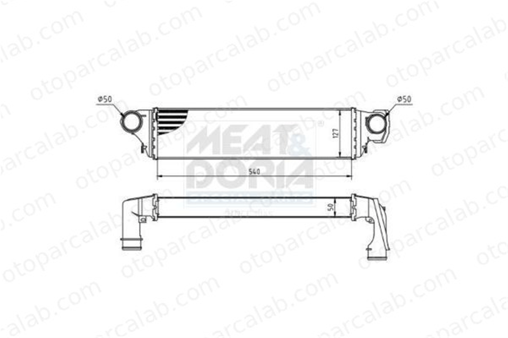 ASPART 6TRA1018 Turbo Radyatörü BMW 3 3 Touring 17512246795 2246795