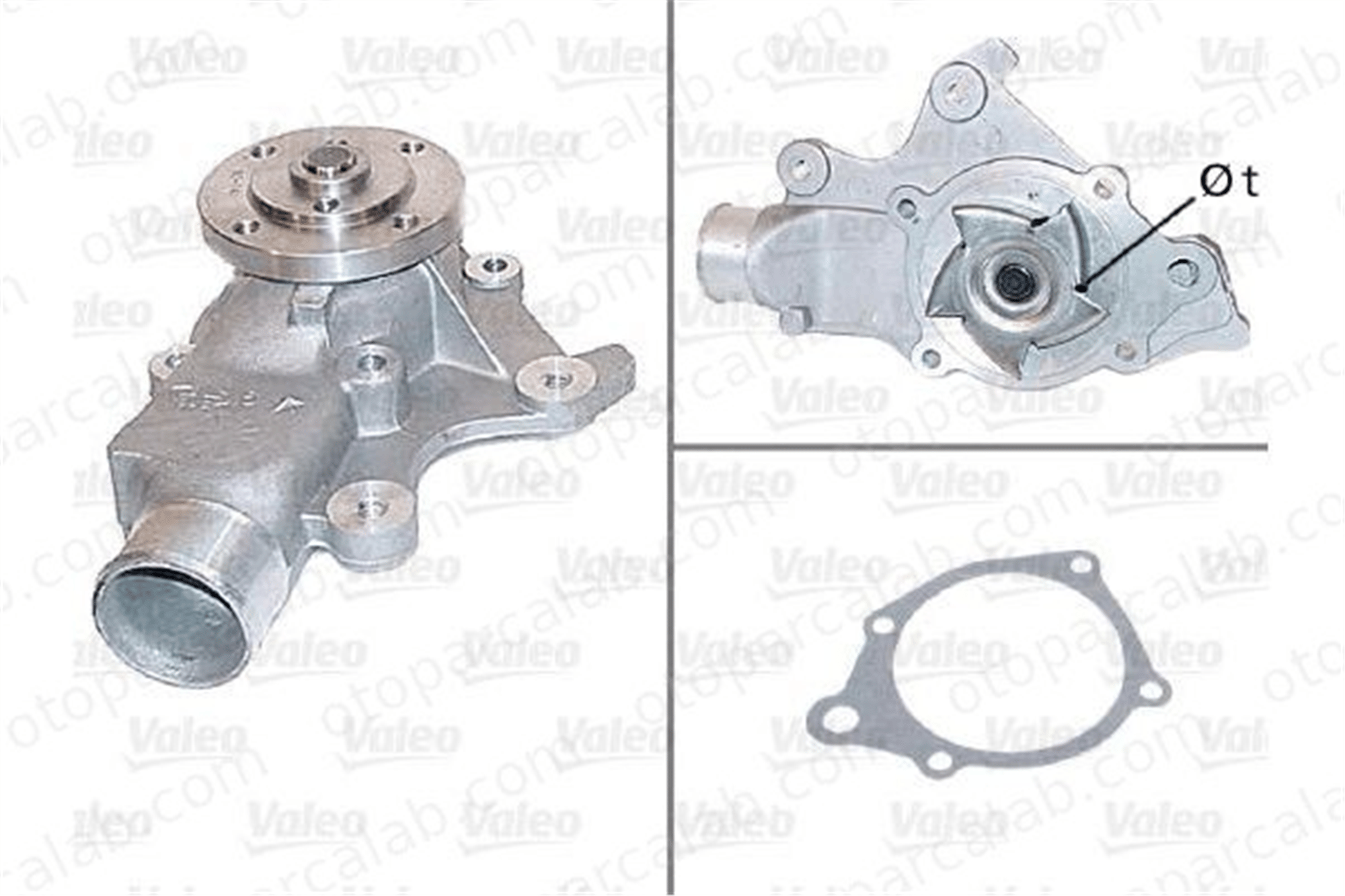 ASPART 6WPU1188 Devirdaim Su Pompası JEEP CHEROKEE WRANGLER II 4626215AE 4626215AD