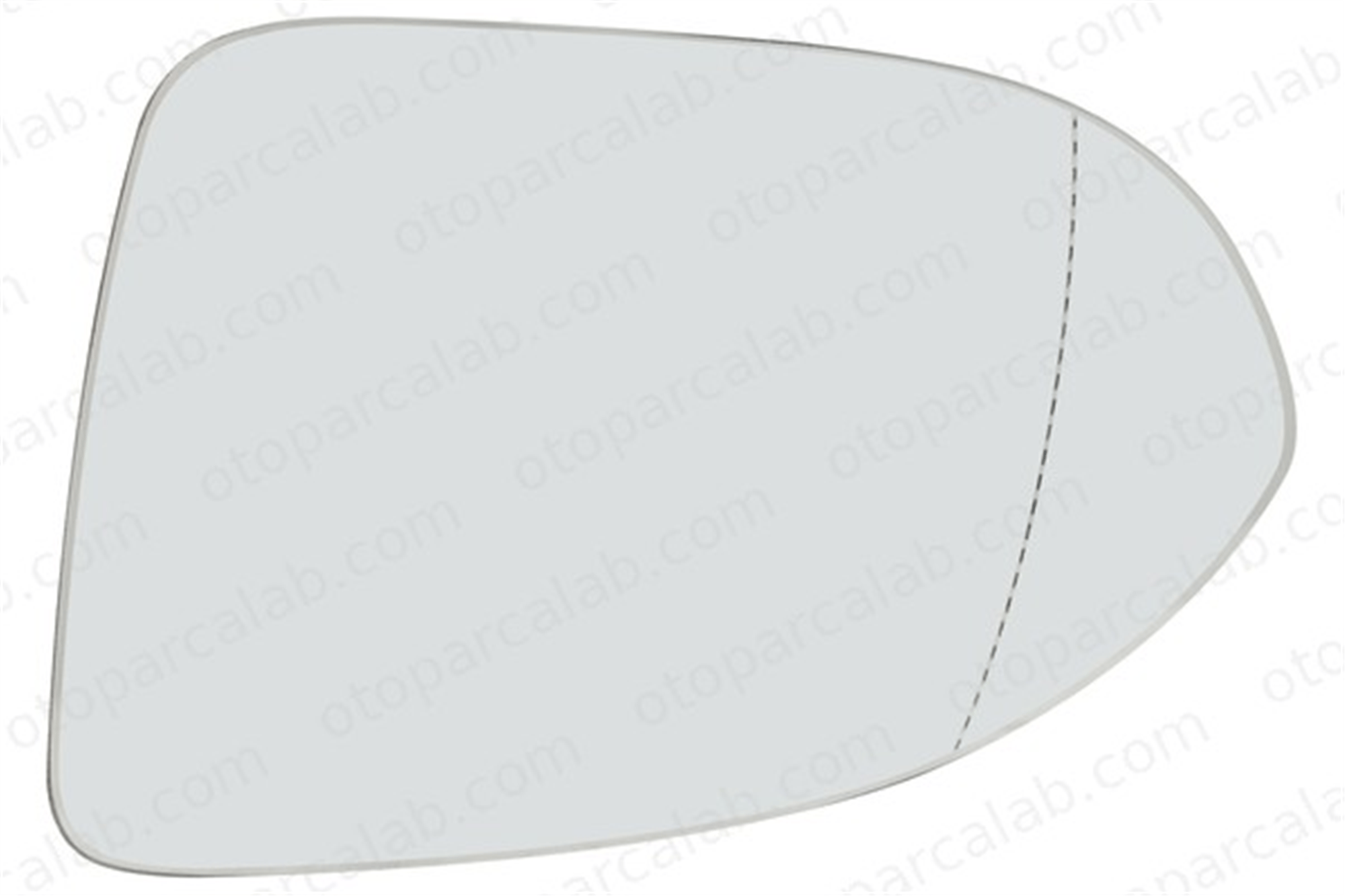 ASPART 7MGL1052 Ayna Camı Dış Sol VW PASSAT B8 PASSAT B8 Variant 3G0857521