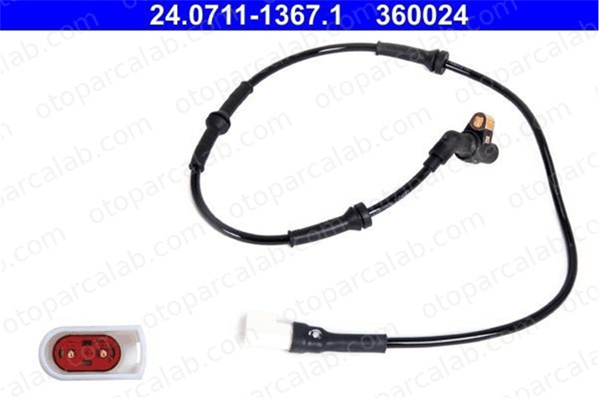 ATE 24.0711-1367.1 Abs Sensörü Ön Sağ FORD FIESTA IV FIESTA Kasa/büyük limuzin 96FB2B372BE 1021861