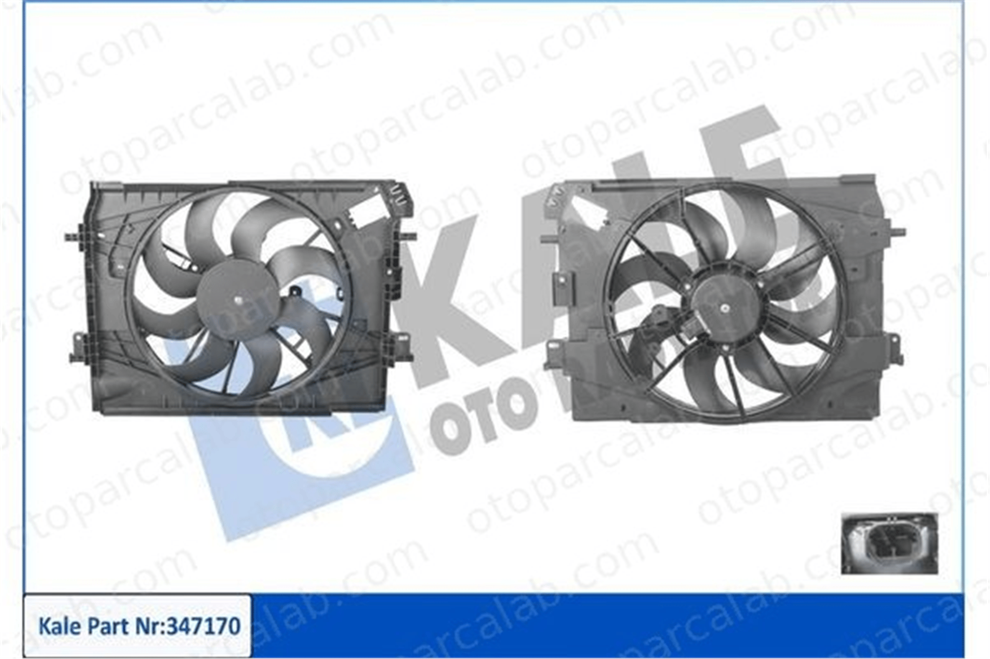 AXAM 02-01-05-4071 Radyatör Fan ve Motoru RENAULT CLIO IV DACIA LODGY 214816812R FRN07200R
