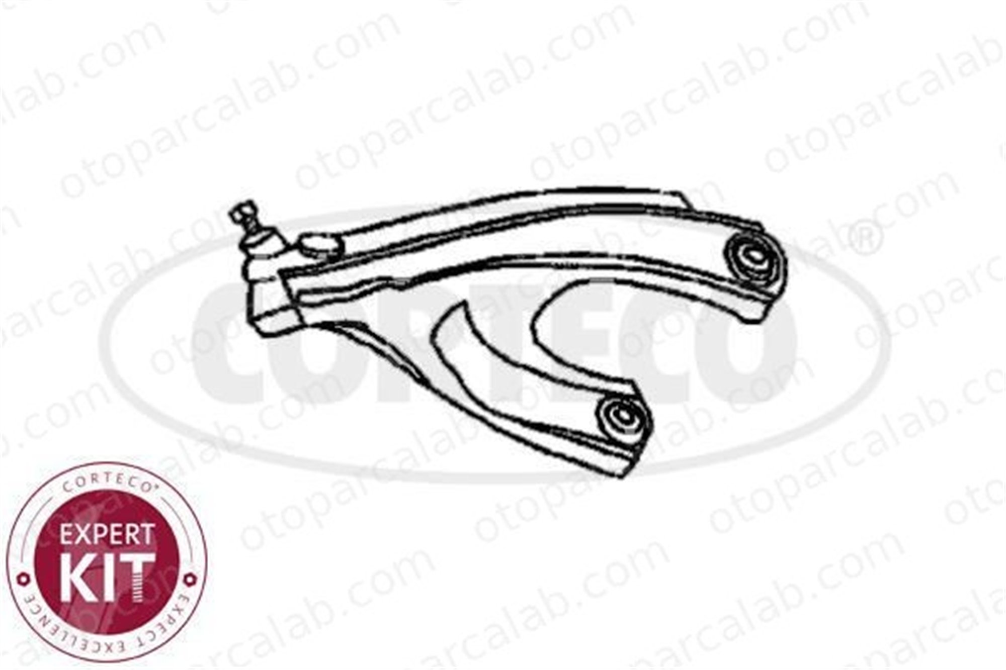 AXAM 02-07-03-4086 Salıncak Ön Alt Sağ veya Sol RENAULT 12 12 Variable 7700562943 7701590974