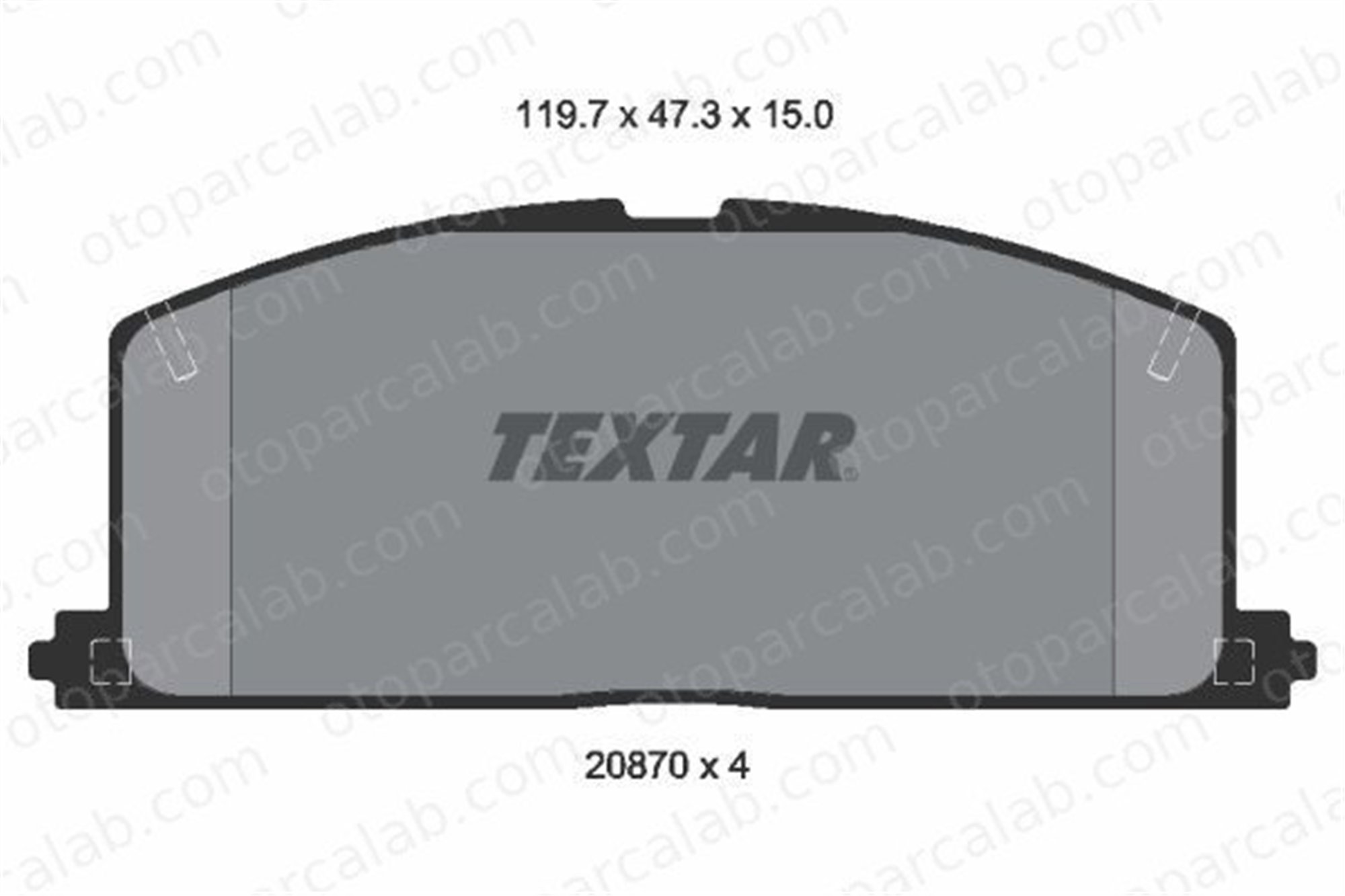 AYD 60003AA Fren Disk Balata Ön TOYOTA COROLLA COROLLA Liftback AY040TY031 AY040TY012
