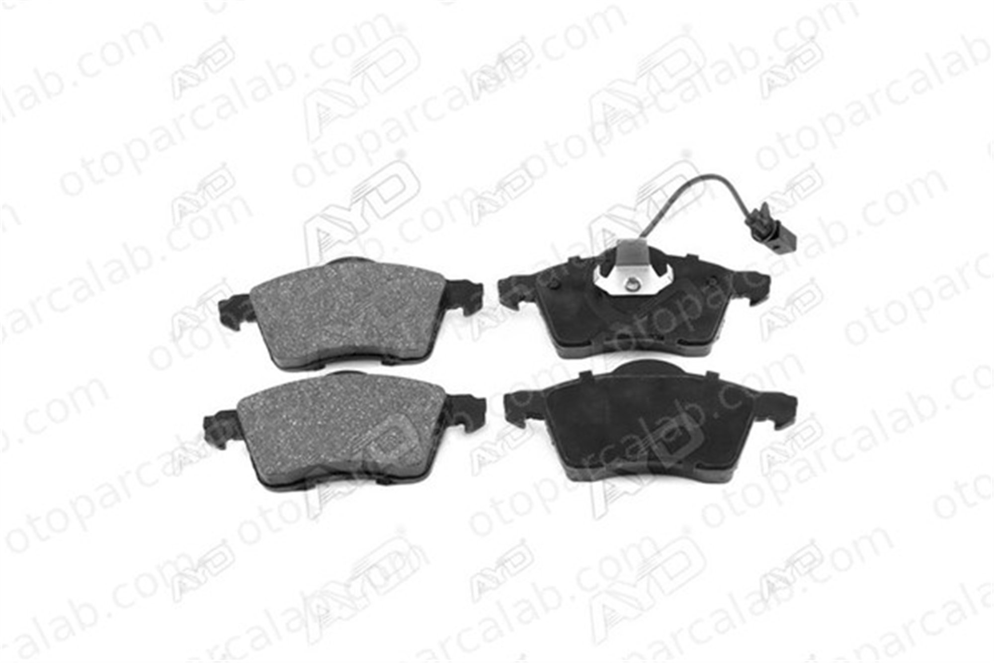 AYD 60012A Fren Disk Balata Ön VW TRANSPORTER T4 Minibüs/Otobüs TRANSPORTER T4 Panelvan/Van 7D0698151D 7D0698151F