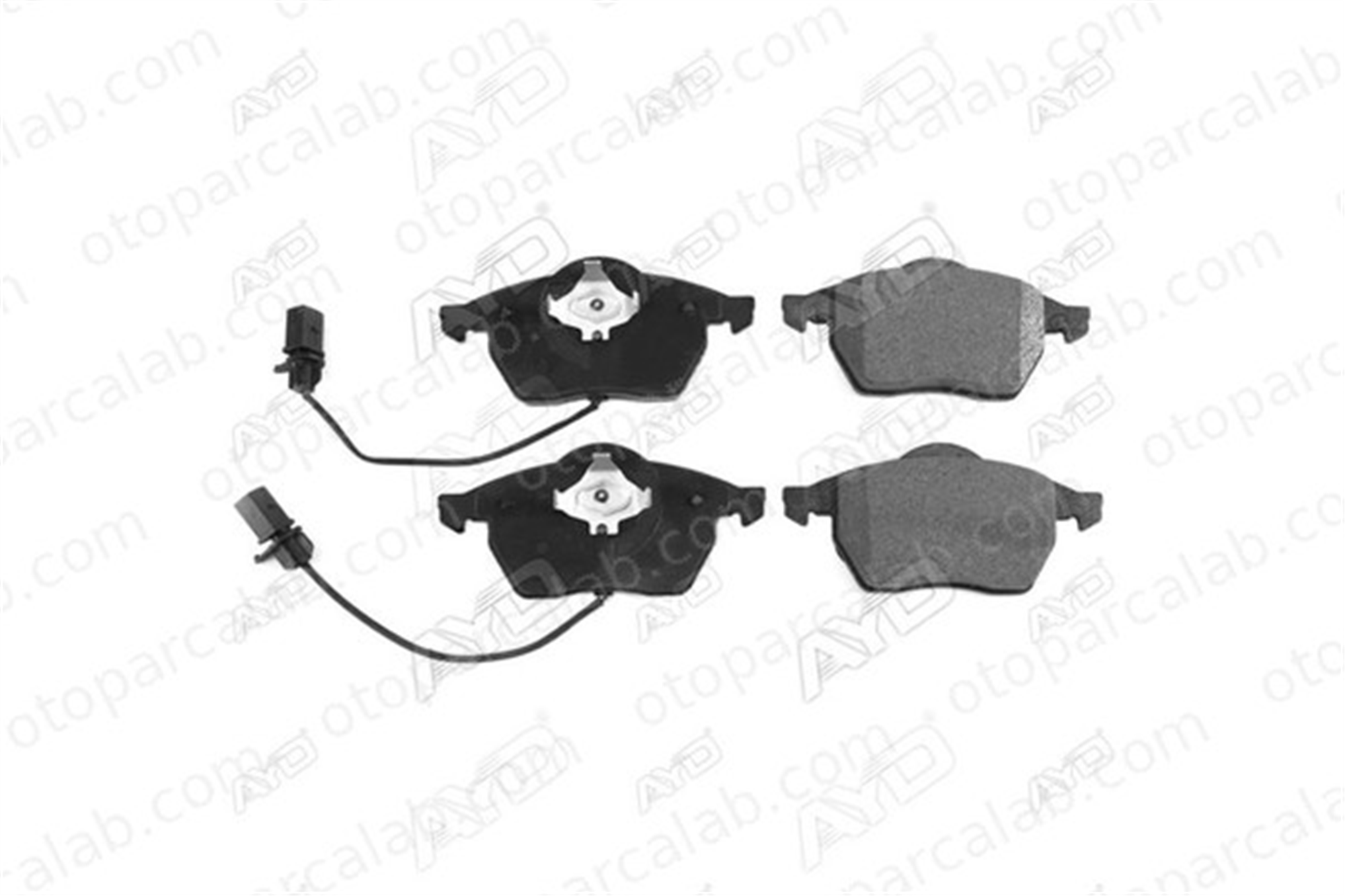 AYD 60018A Fren Disk Balata Ön AUDI A6 C5 Avant A6 C5 4B0698151E 8E0698151J