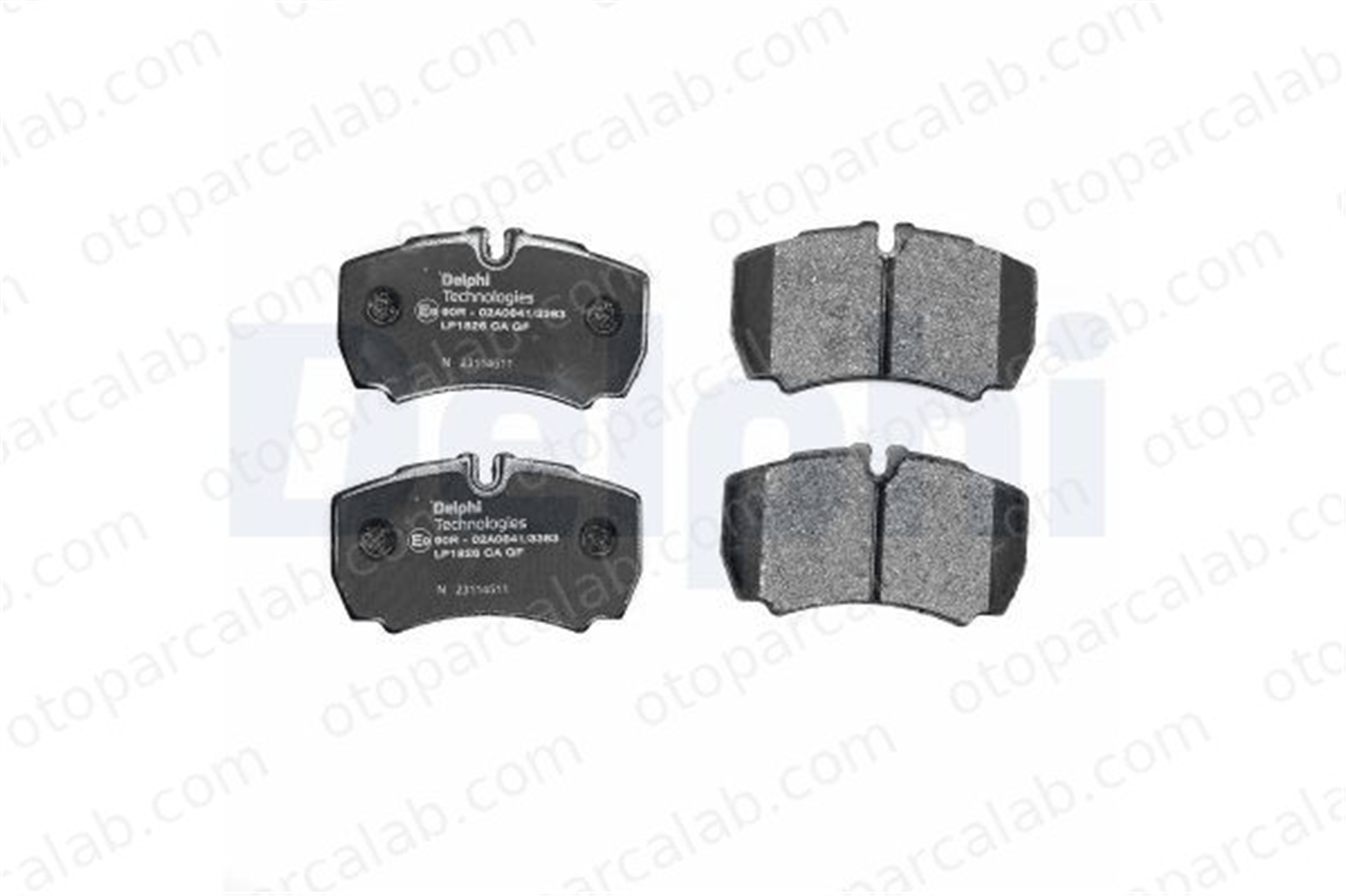 AYD 60156AA Fren Disk Balata Arka IVECO DAILY III Platform şasi DAILY III Panelvan/Van 284965 427113