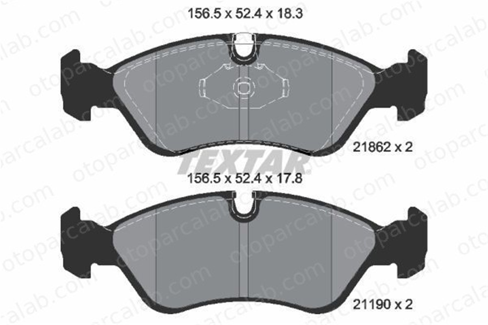 AYD 60171AA Fren Disk Balata Ön OPEL VECTRA A ASTRA F Station wagon 7666D796 11046156