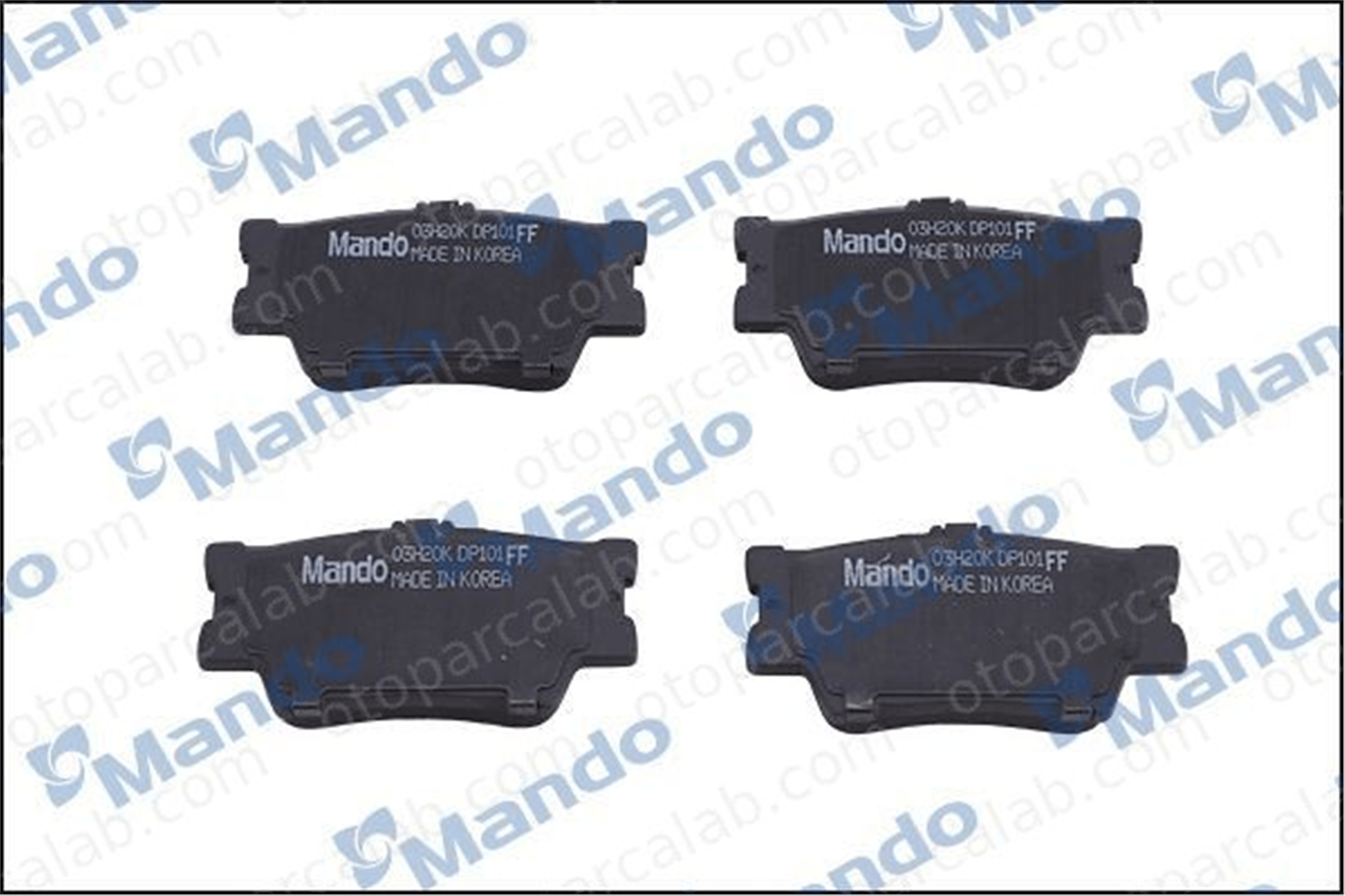 AYD 60301AA Fren Disk Balata Arka TOYOTA RAV 4 IV RAV 4 III 446642060 446633160