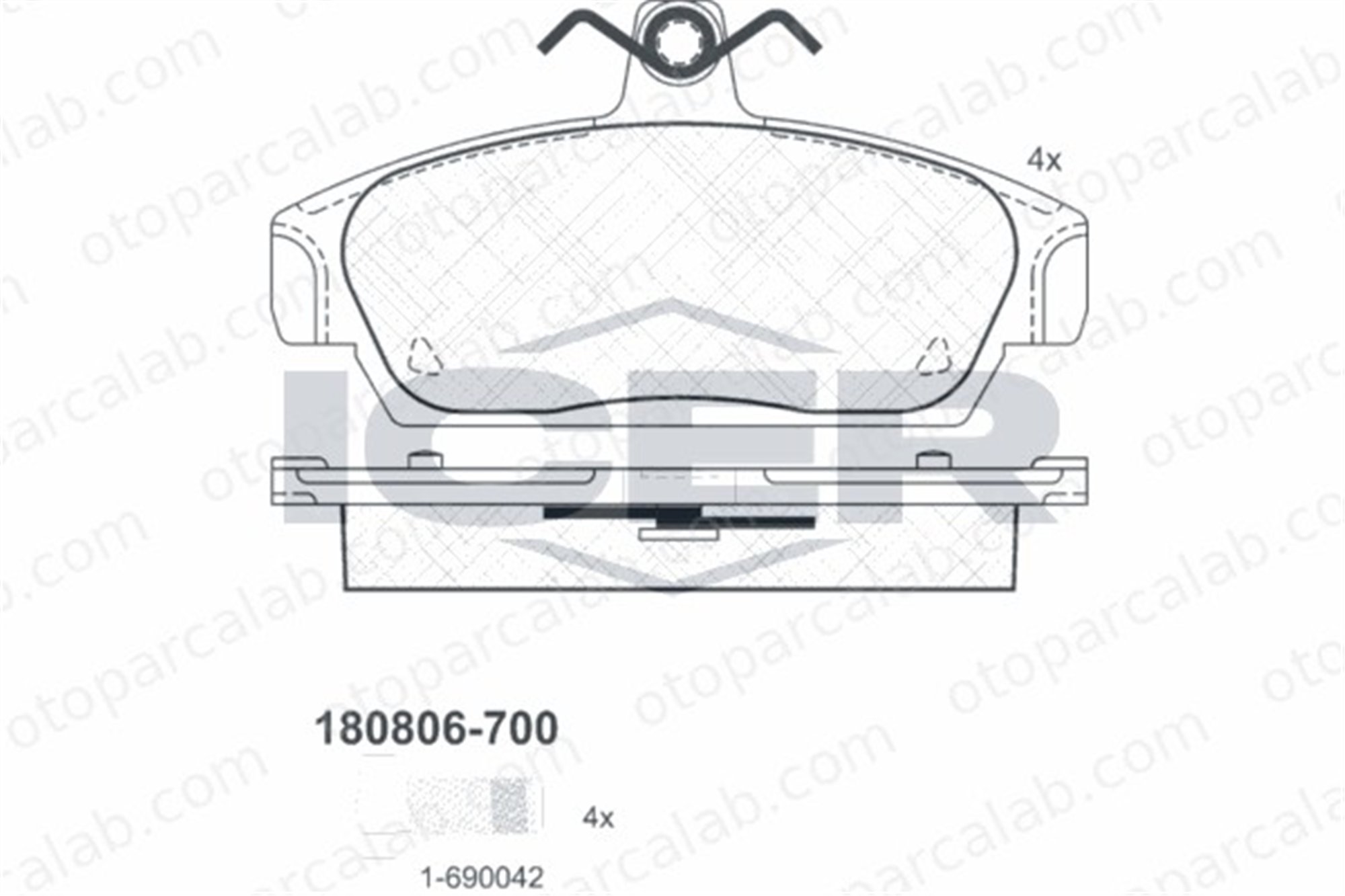 AYD 60521B Fren Disk Balata Ön ROVER 100 / METRO Hatchback MG MG TF SEM100020 GBP90318