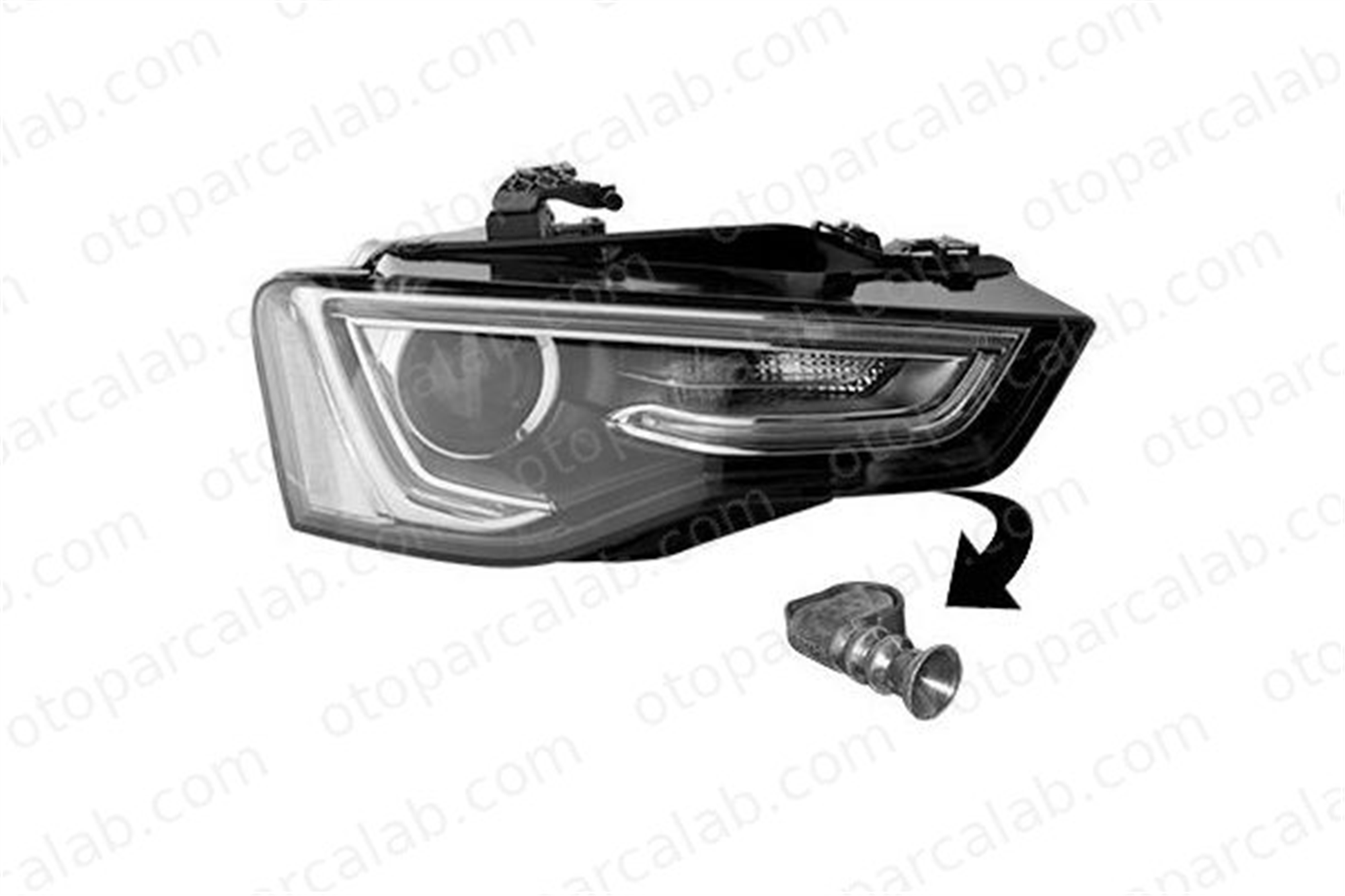 AYFAR 505554 Far Sağ AUDI A5 A5 Sportback 1283240 1305186