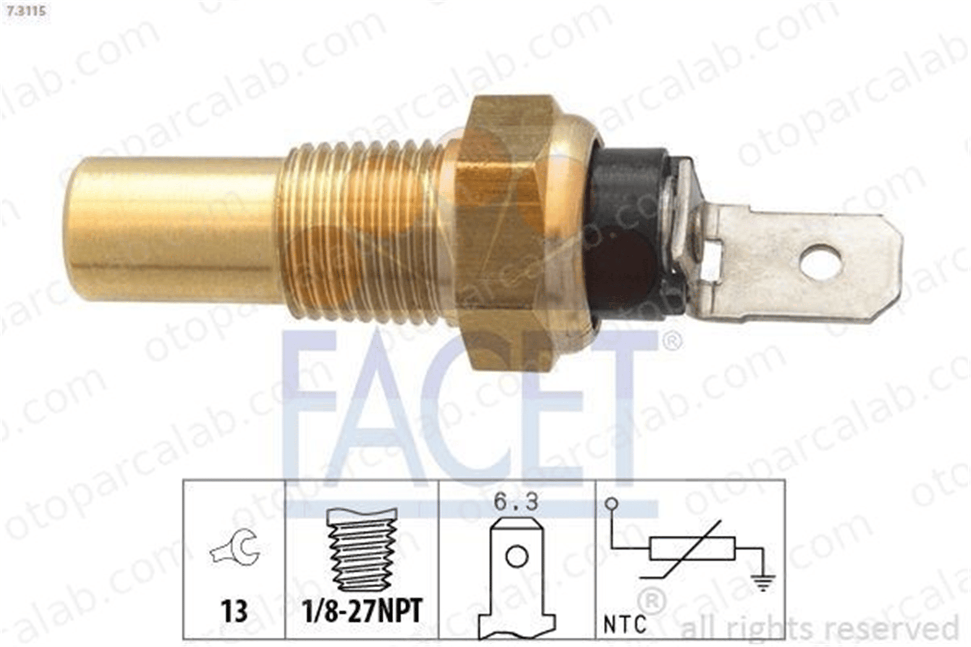 BALTECH 50.119 Hararet Müşürü FORD RANGER SUZUKI VITARA XM3410884BA 3601363