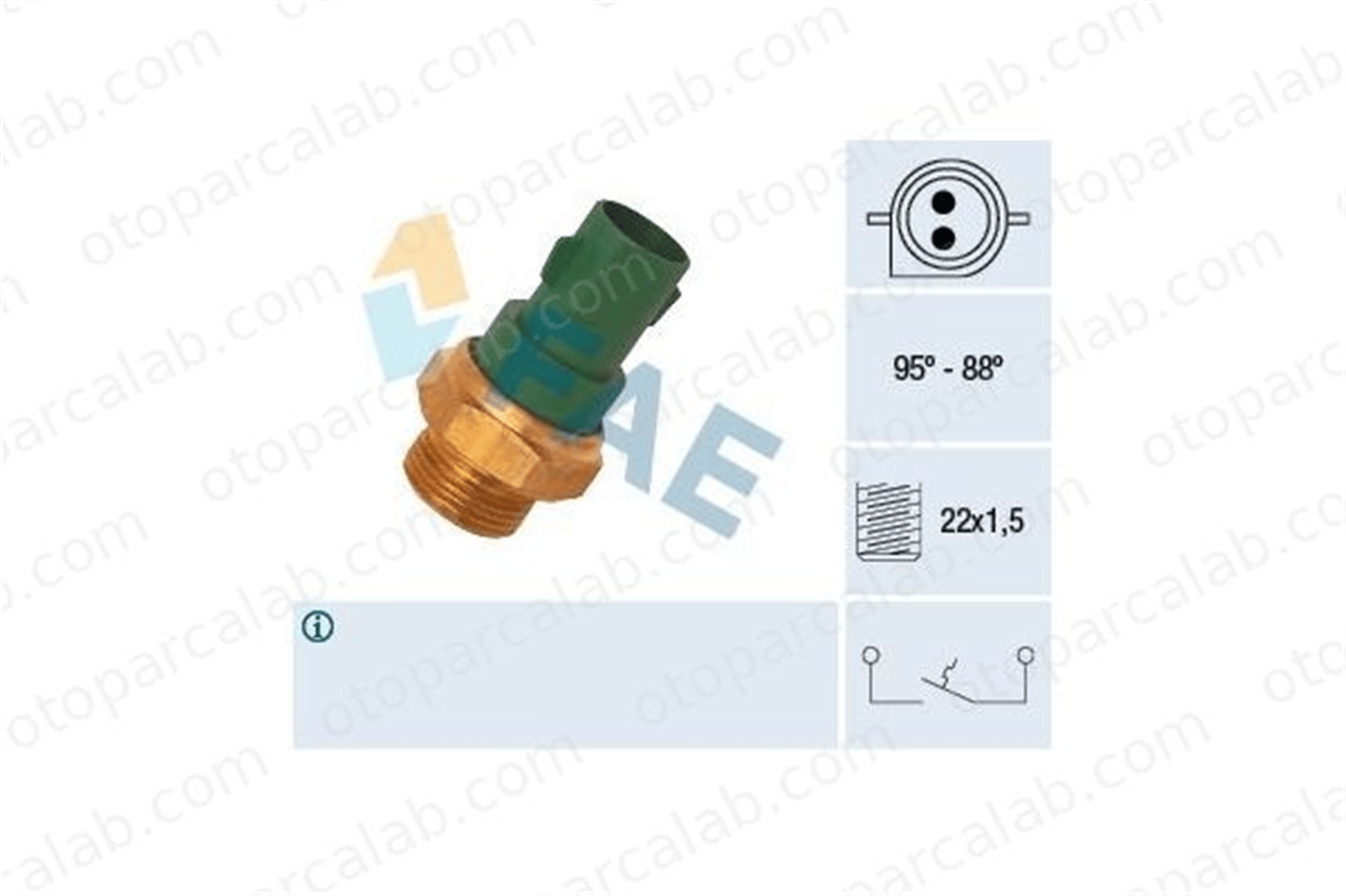 BALTECH 90.037 Fan Müşürü FORD FIESTA II ESCORT V 89FB8B607AA 6146108