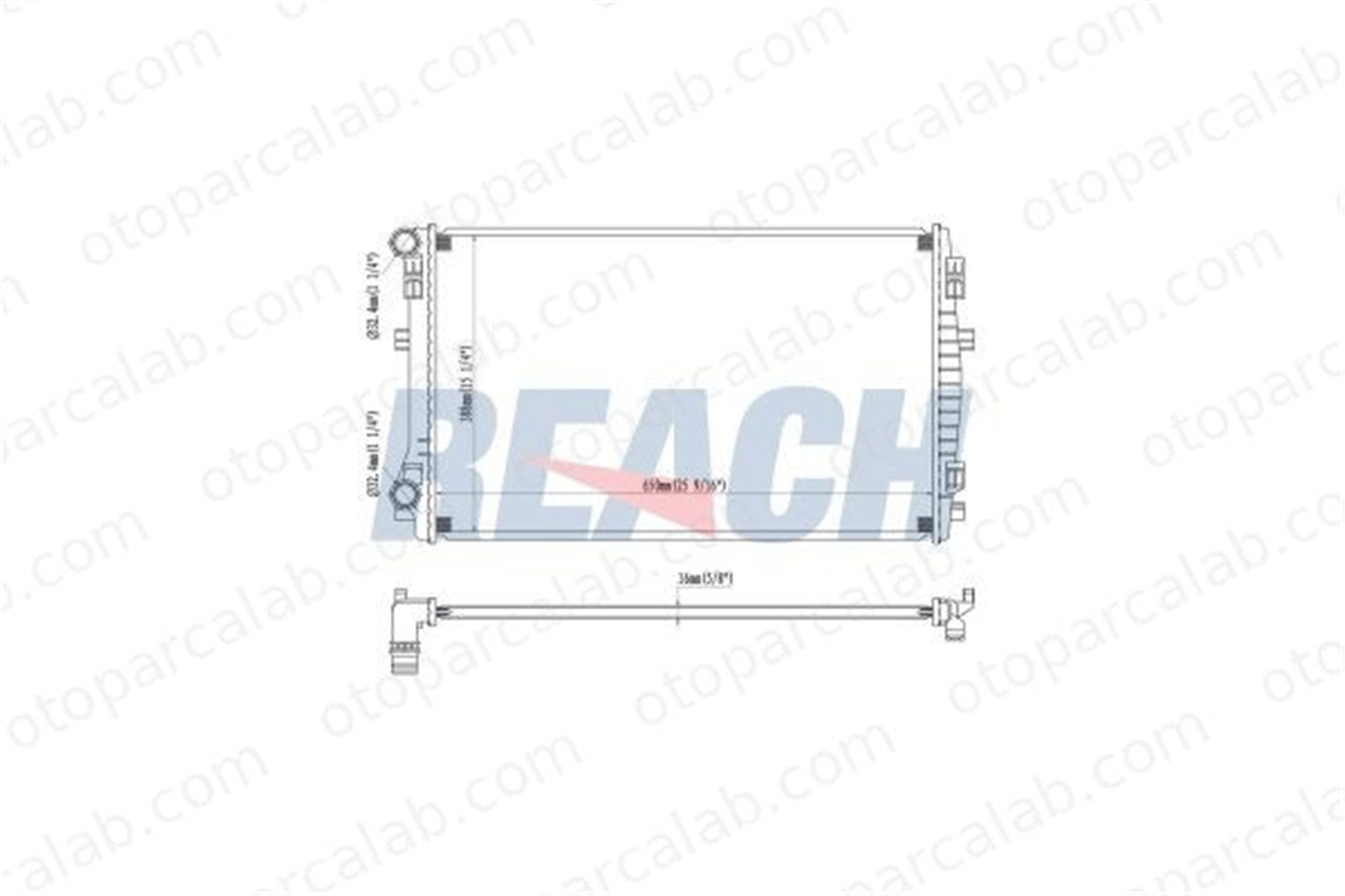 BEHR CR 2054 000S Su Radyatörü VW GOLF VII AUDI A3 Sportback 5Q0121251EM 5Q0121251ER