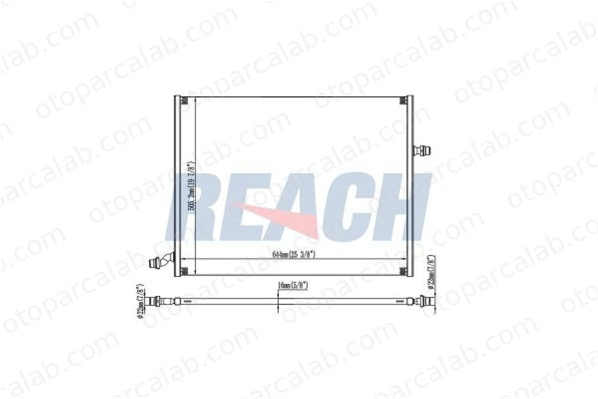 BEHR CR 2099 000P Su Radyatörü MERCEDES-BENZ E-SERISI E-SERISI T-Model A0995003600 995003500