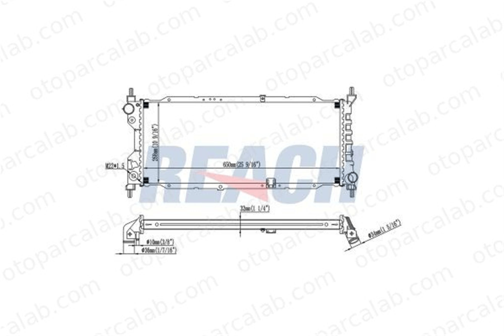 BEHR CR 286 000S Su Radyatörü OPEL COMBO Kasa/büyük limuzin CORSA B Kasa/eğik arka 1300151 90410049