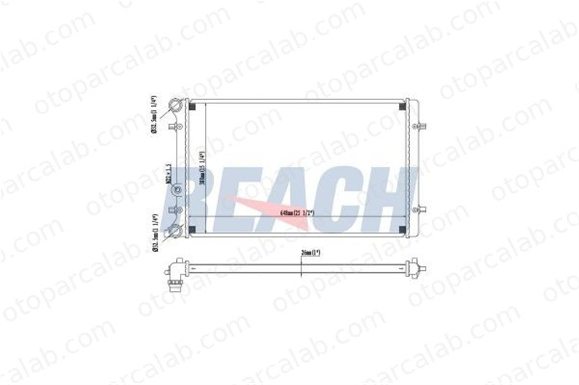 BEHR CR 368 001S Su Radyatörü VW BORA I GOLF IV 1J0121253N 1J0121253AD